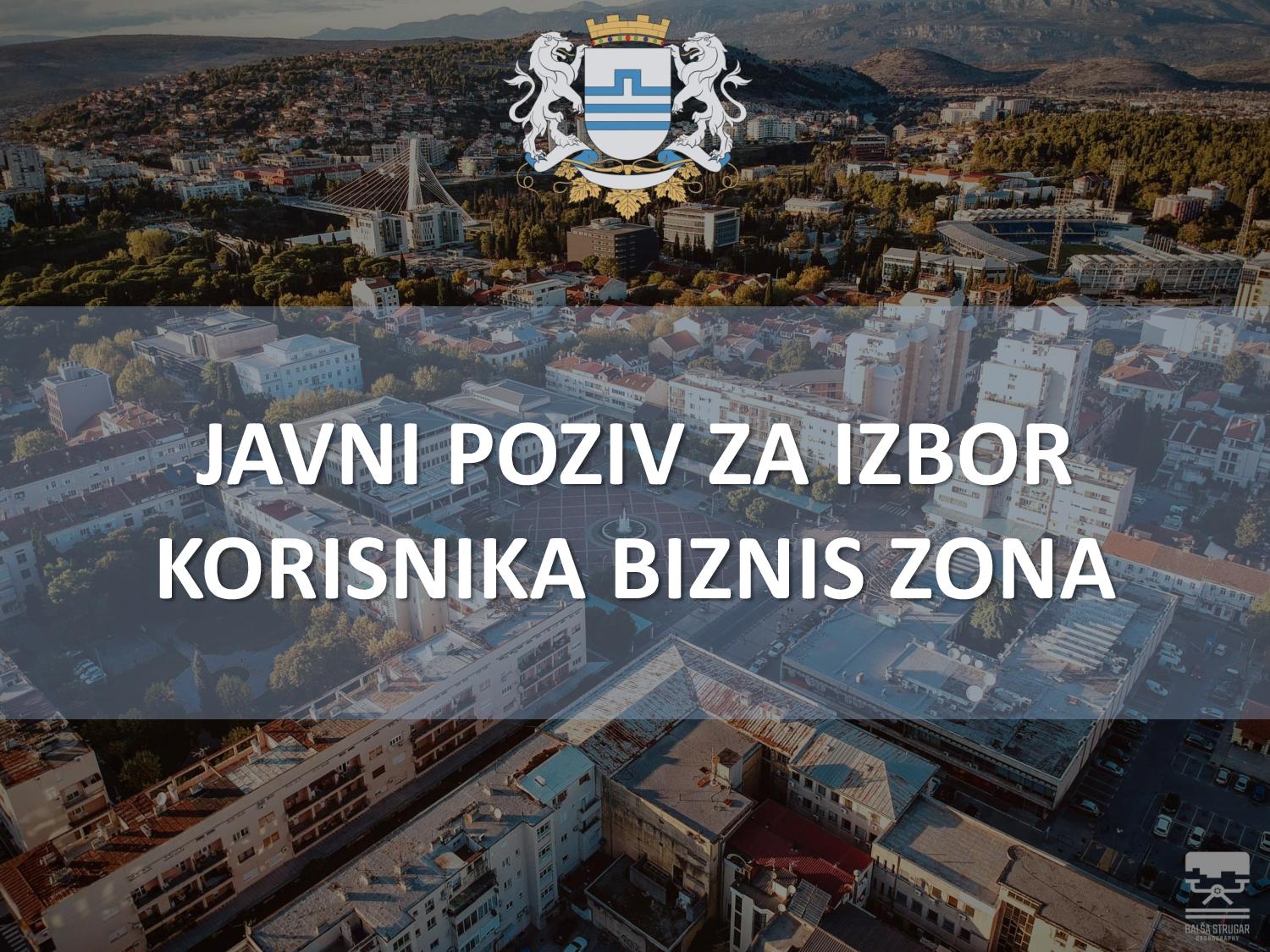 Glavni grad raspisao javni konkurs za izbor korisnika biznis zona