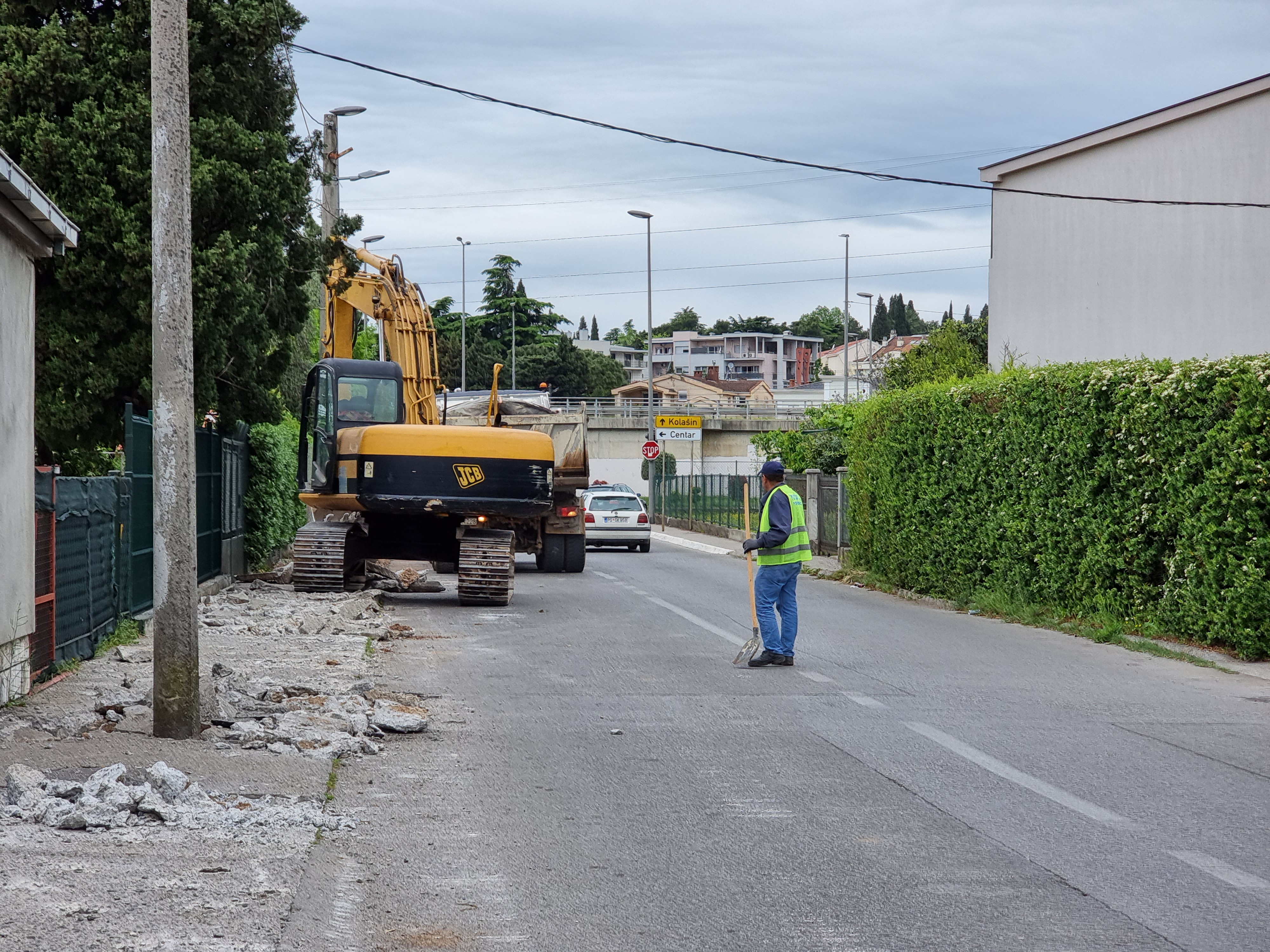 Počela rekonstrukcija Ulice Goce Delčeva u Maslinama