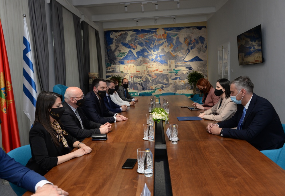Delegacije gradova Sarajeva i Skoplja u posjeti Podgorici: Ponosni na zajedničku istoriju i vrijednosti koje dijelimo nastavljamo da unapređujemo regionalnu saradnju