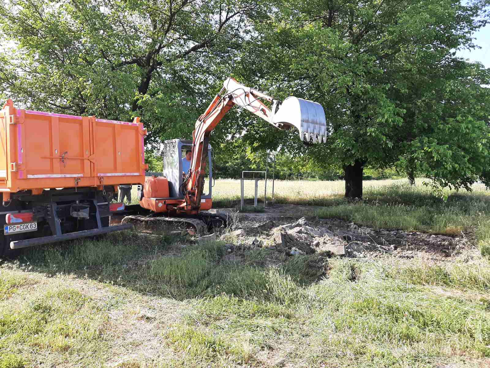 Počeli radovi na izgradnji dječijeg igrališta u Mahali