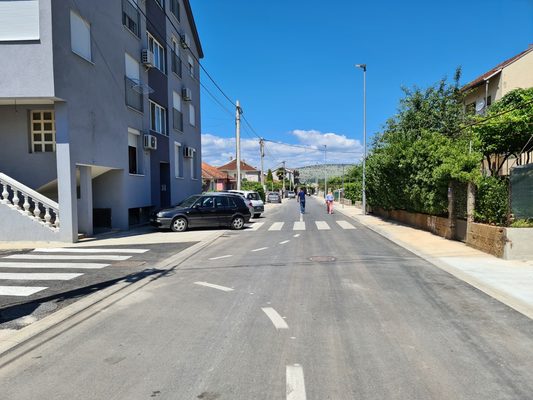 Još jedna saobraćajnica u Podgorici dobila potpuno novi izgled; Završena rekonstrukcija Ulice 18. jula u Momišićima