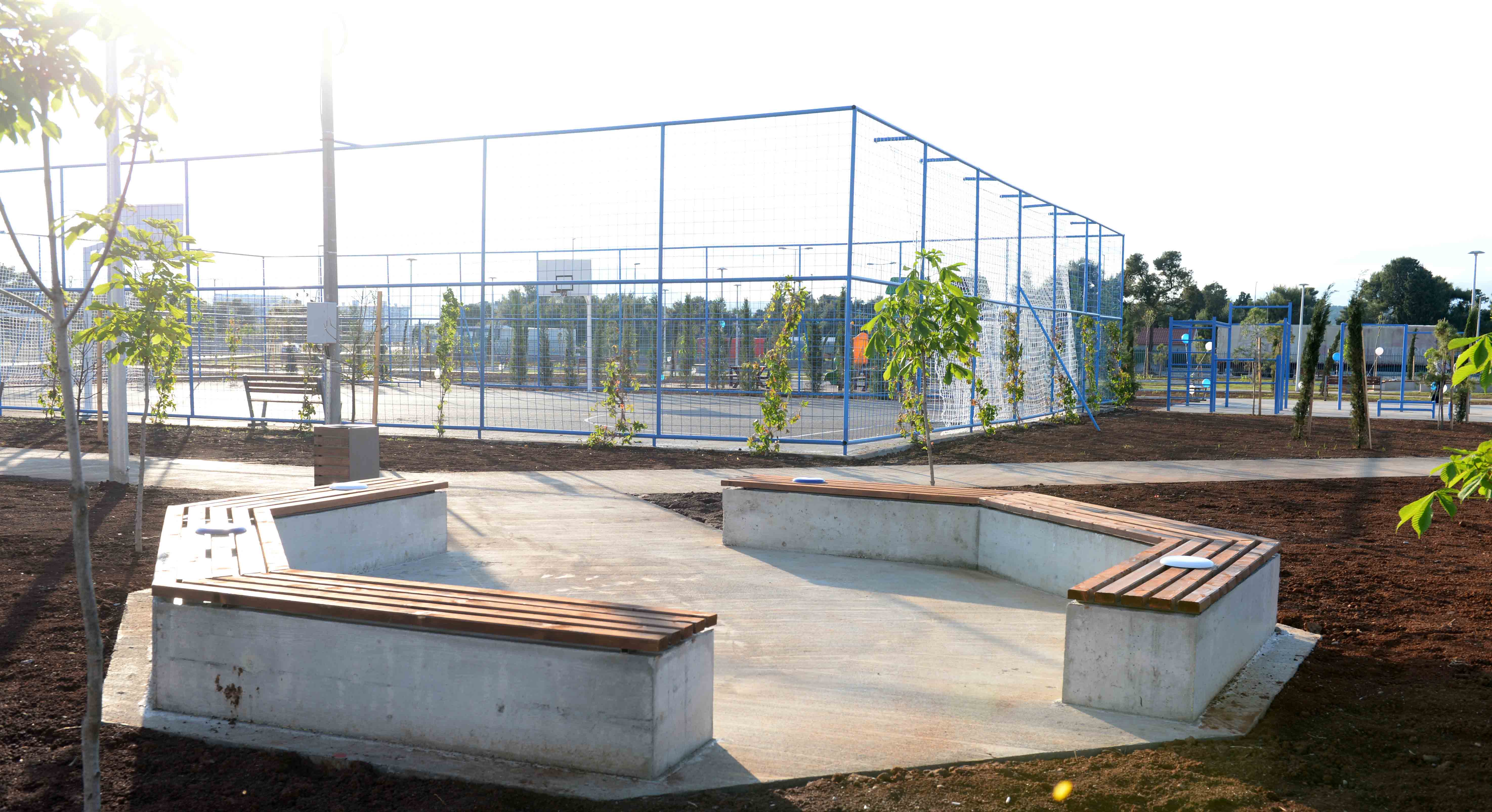 Otvoren novi park na Koniku: Podgorica dobila četvrti novi park u ovoj godini