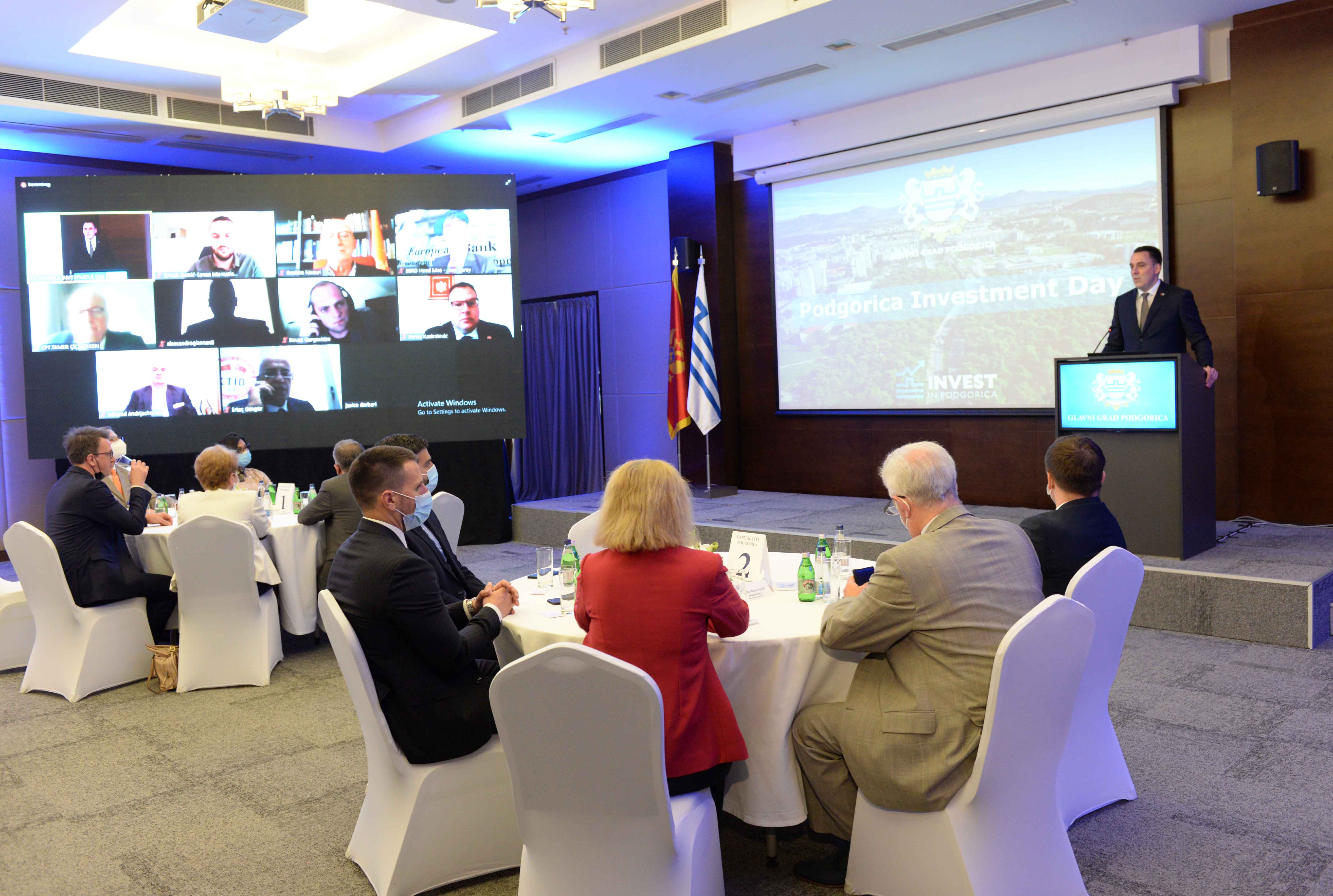 Održan Podgorica Investment Day; Glavni grad predstavio biznis zone