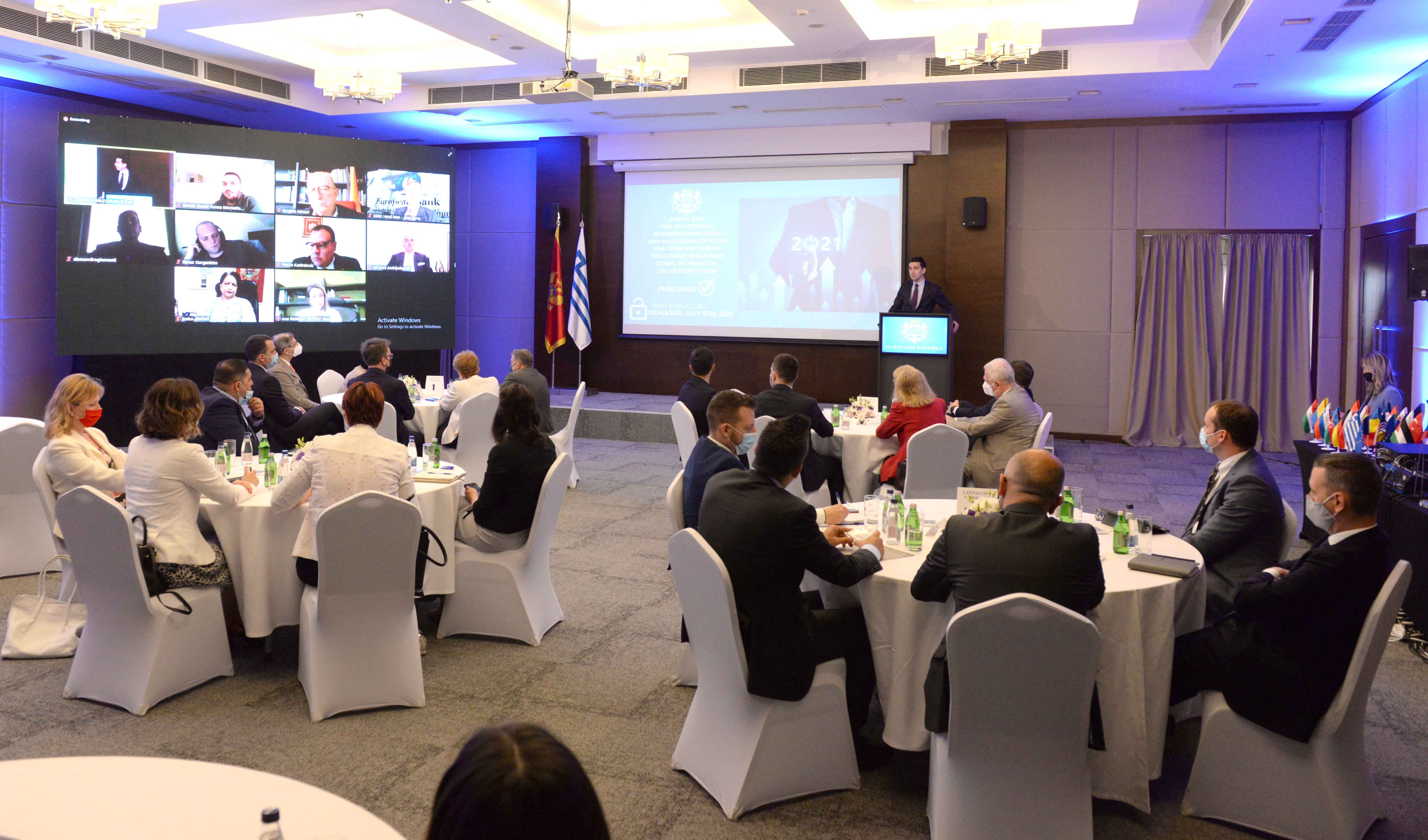 Održan Podgorica Investment Day; Glavni grad predstavio biznis zone