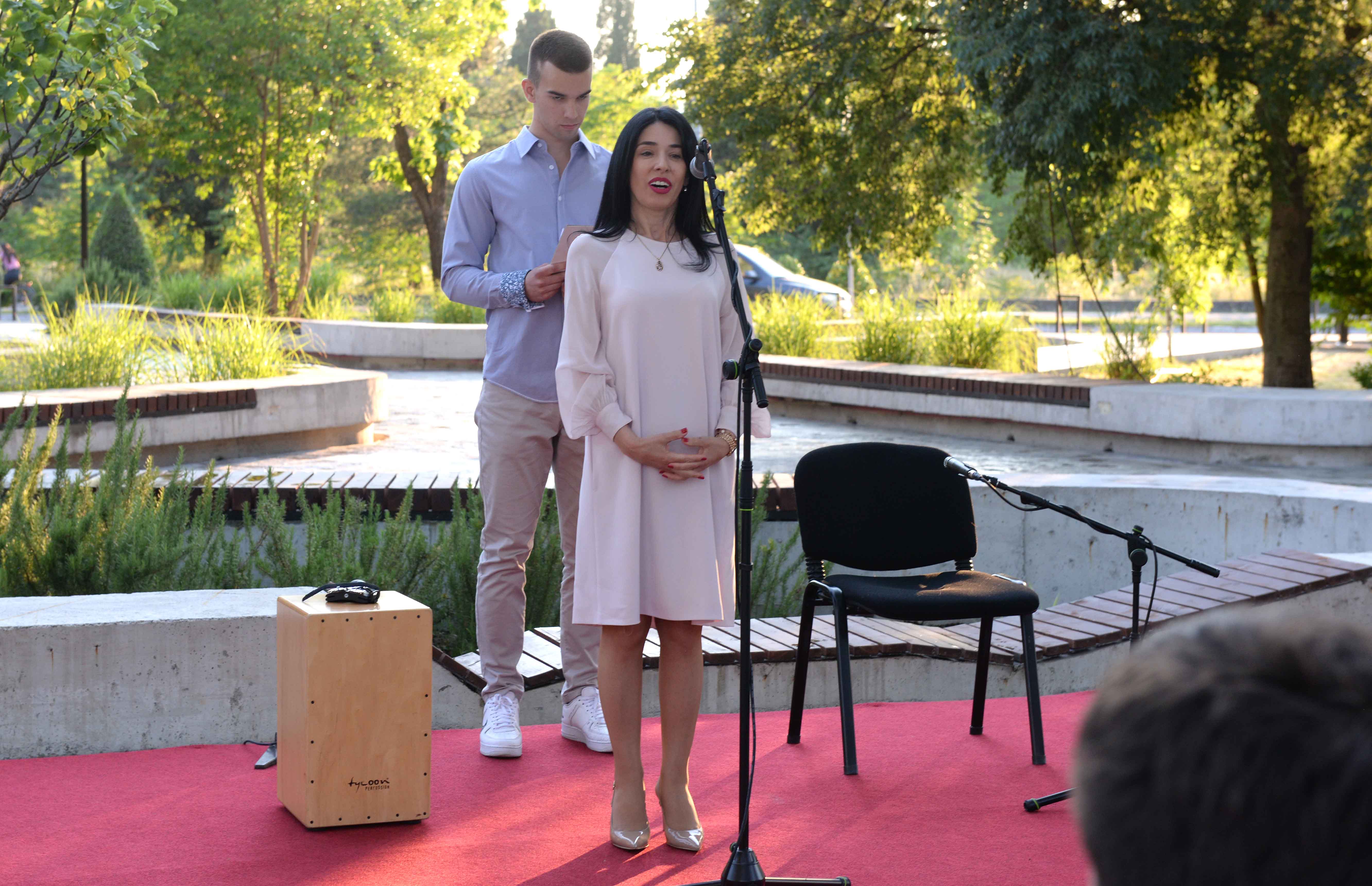 Svečano otvorena uređena pješačka zona i plato ispred Gimnazije Slobodan Škerović