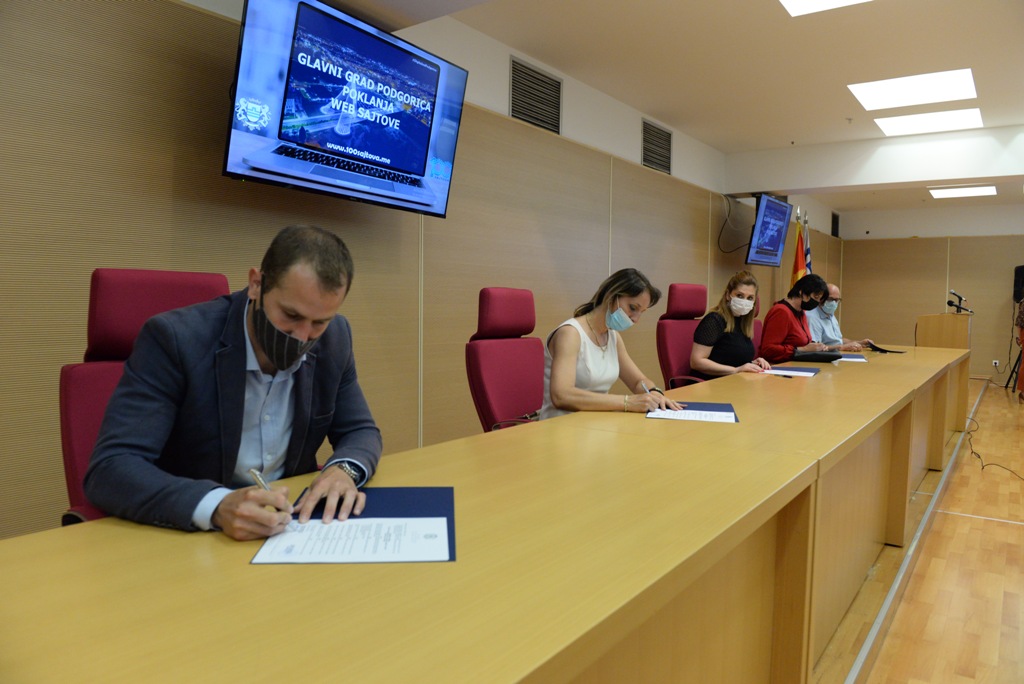 Još jedna vrijedna podrška Glavnog grada podgoričkim privrednicima; Centar za informacioni sistem besplatno će izraditi 101 sajt