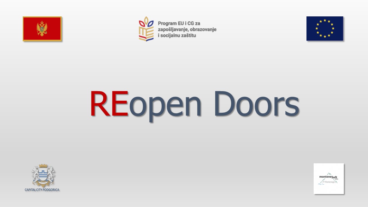 Press konferencija povodom uspješne realizacije projekta REopen Doors