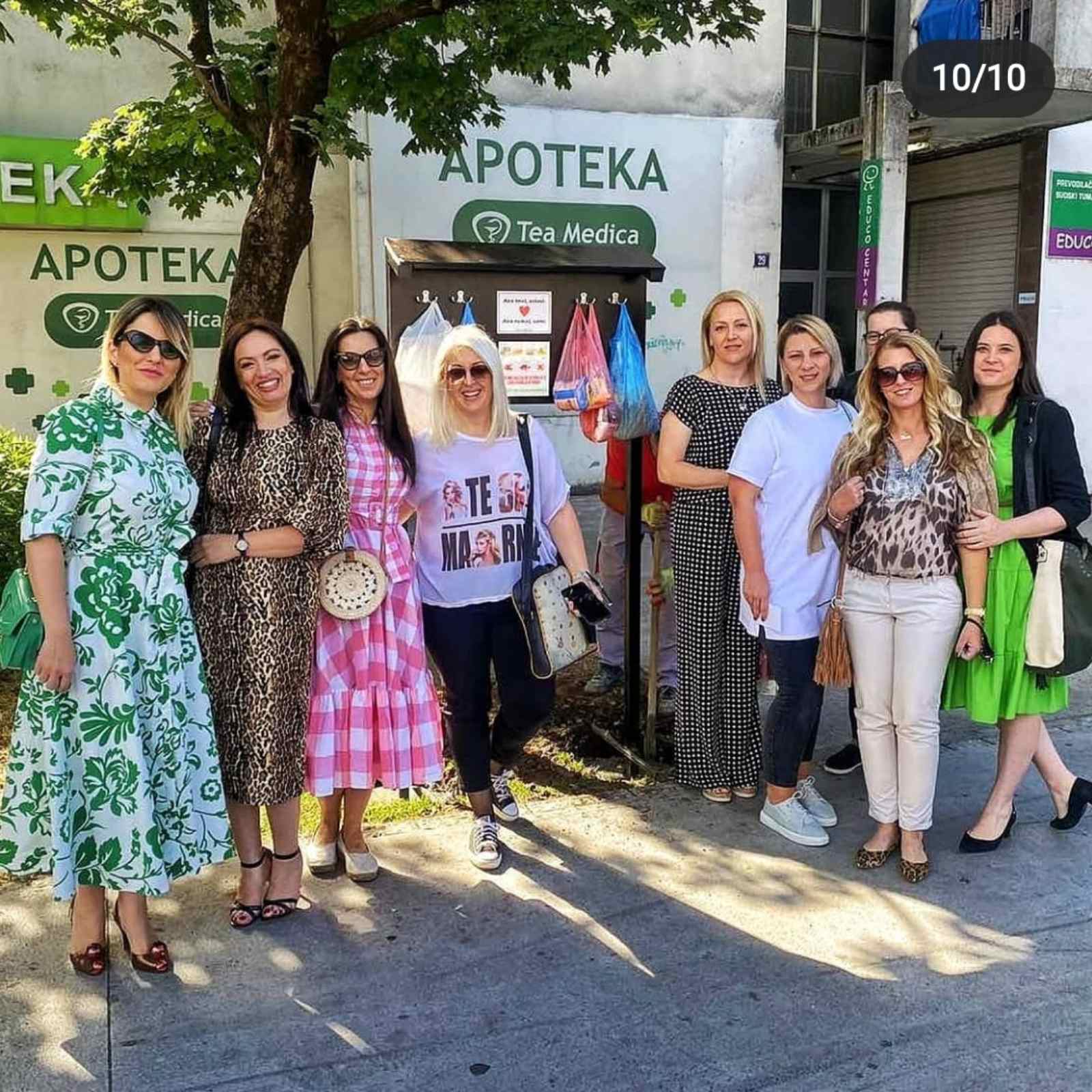 Postavljene table solidarnosti na više lokacija u Podgorici