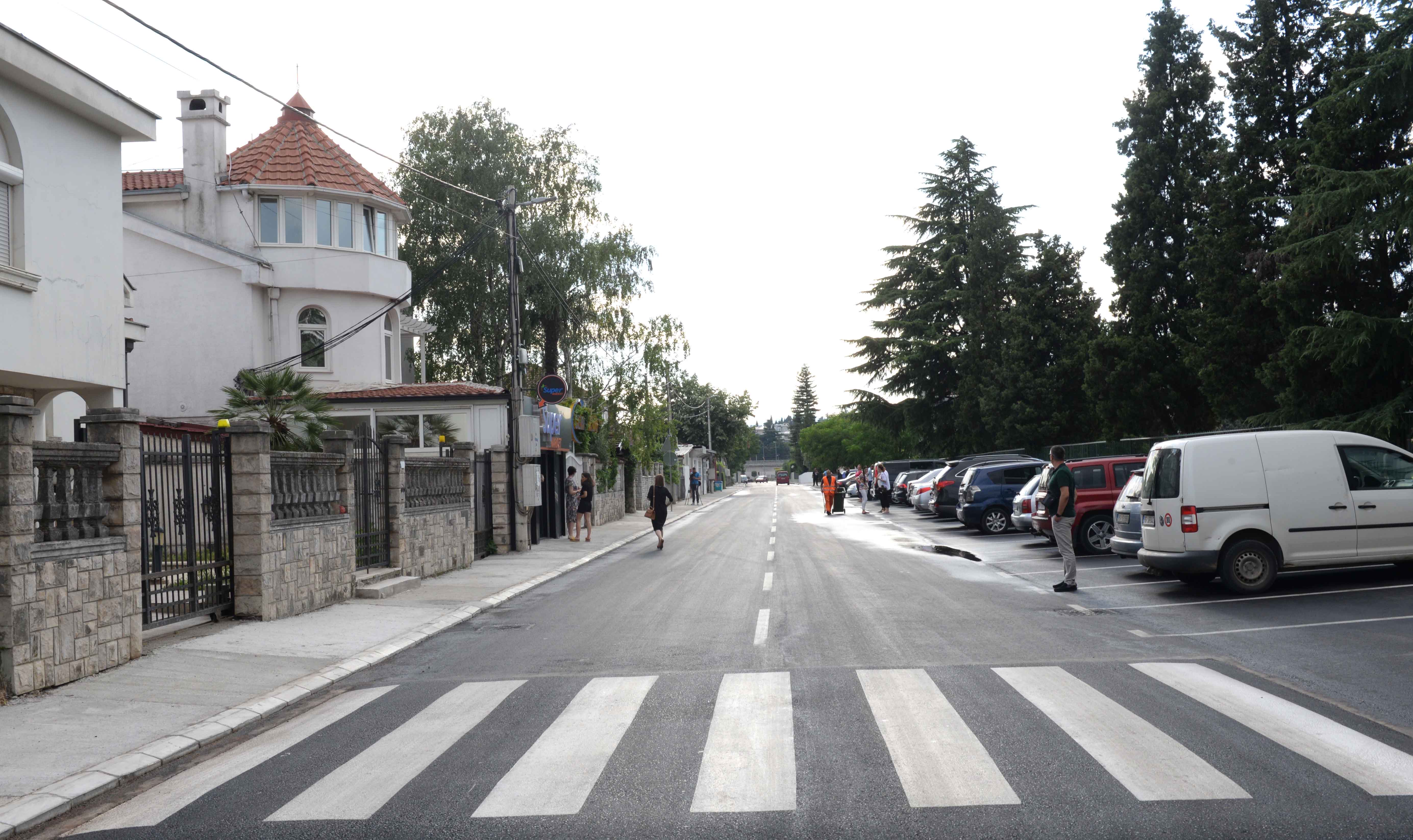 Završena I faza rekonstrukcije najprometnije ulice u Maslinama; Vuković najavio nova ulaganja