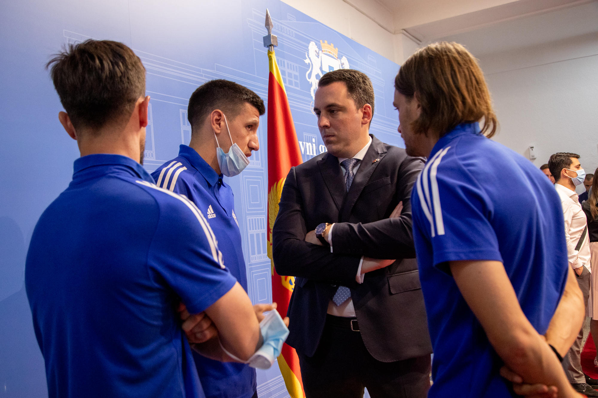 FK "Budućnost" istinski simbol i ponos Podgorice; Vuković upriličio prijem za igrače, upravu kluba i stručni štab