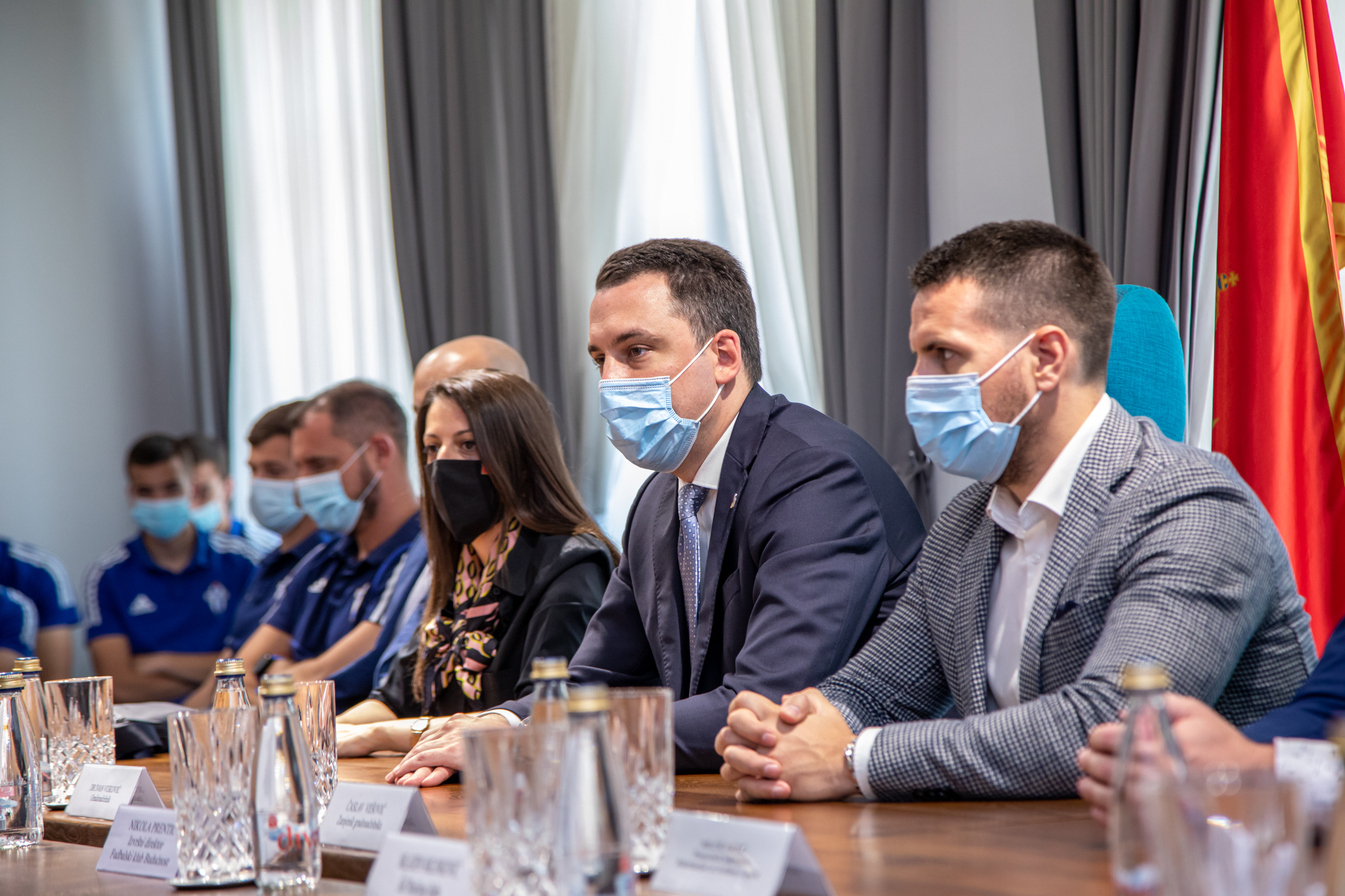 FK "Budućnost" istinski simbol i ponos Podgorice; Vuković upriličio prijem za igrače, upravu kluba i stručni štab