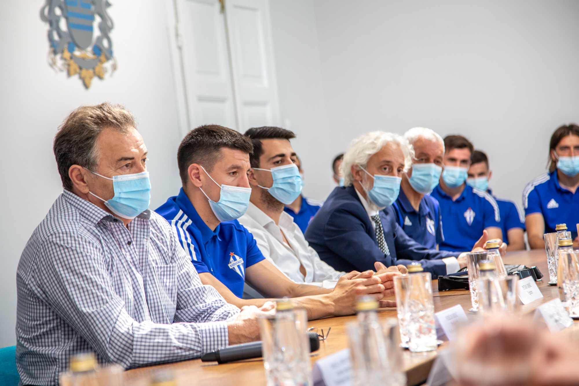 FK "Budućnost" istinski simbol i ponos Podgorice; Vuković upriličio prijem za igrače, upravu kluba i stručni štab