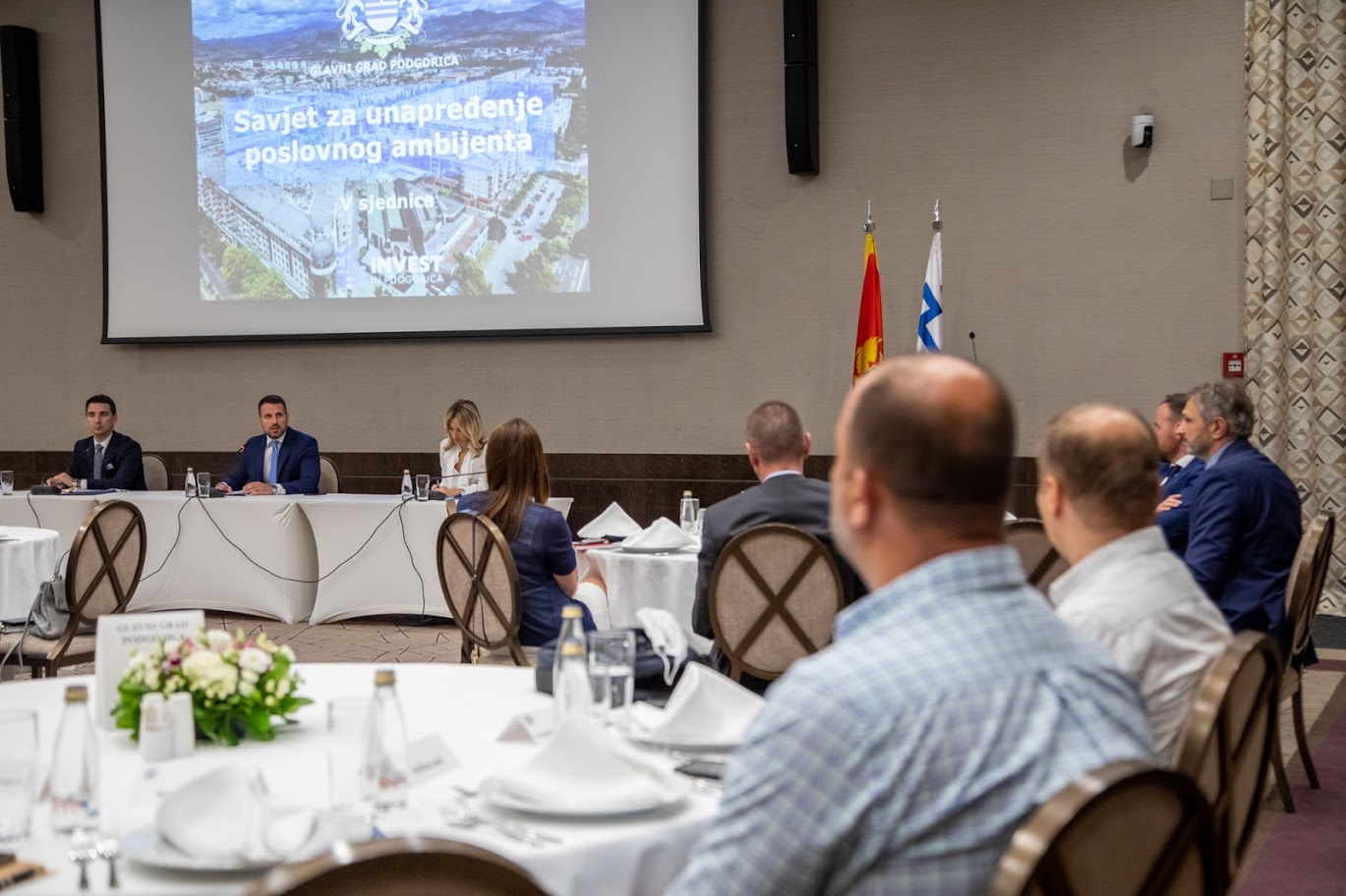 Održana V sjednica Savjeta za unapređenje poslovnog ambijenta na teritoriji Glavnog grada Podgorica