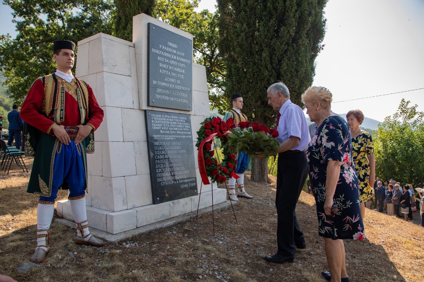 Polaganje vijenca na Ravnom lazu; Vuković: Na nama je da sačuvamo tekovine slobodarske i antifašističke Crne Gore