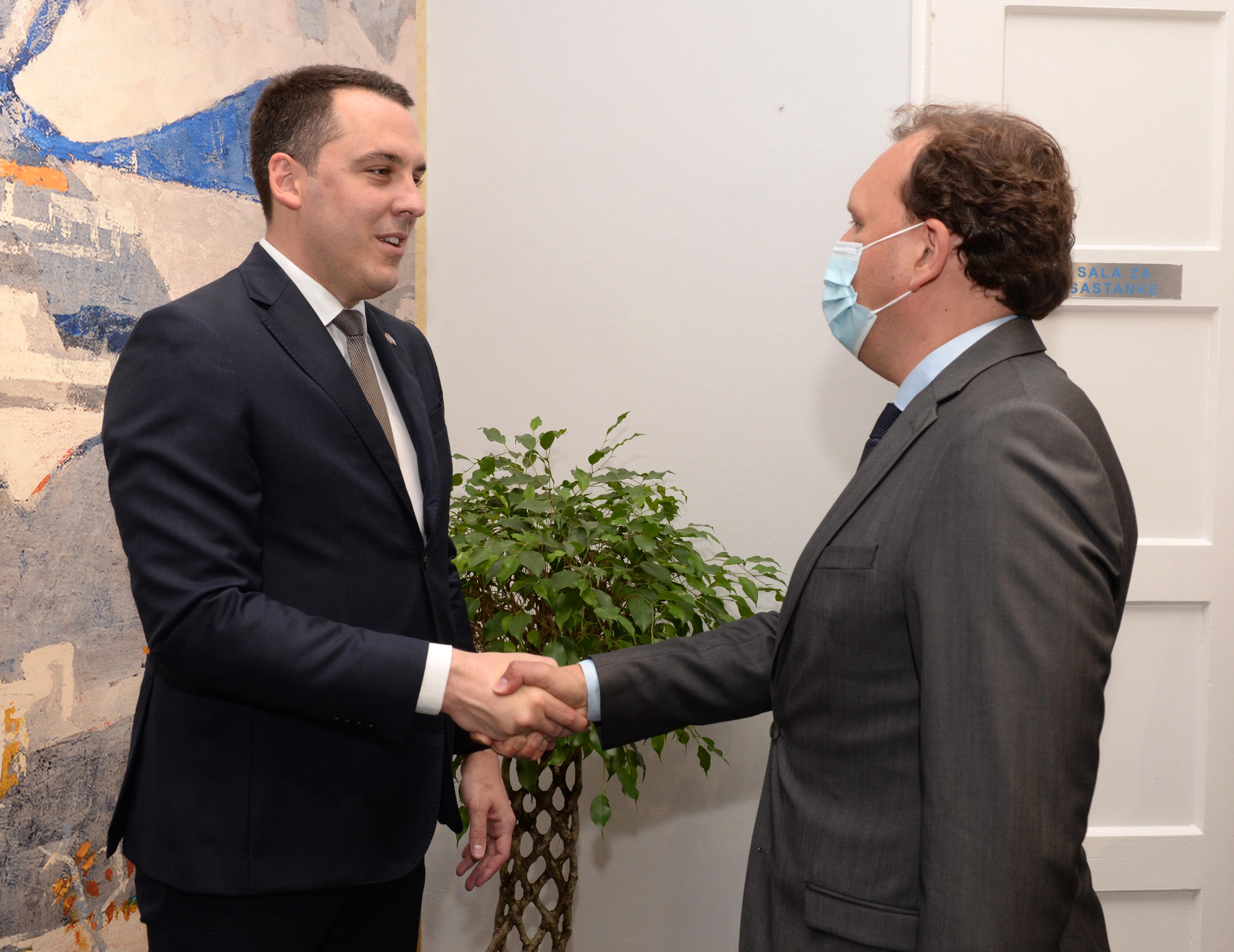 Delegacije Grada Sarajeva i Grada Skoplja u posjeti Podgorici