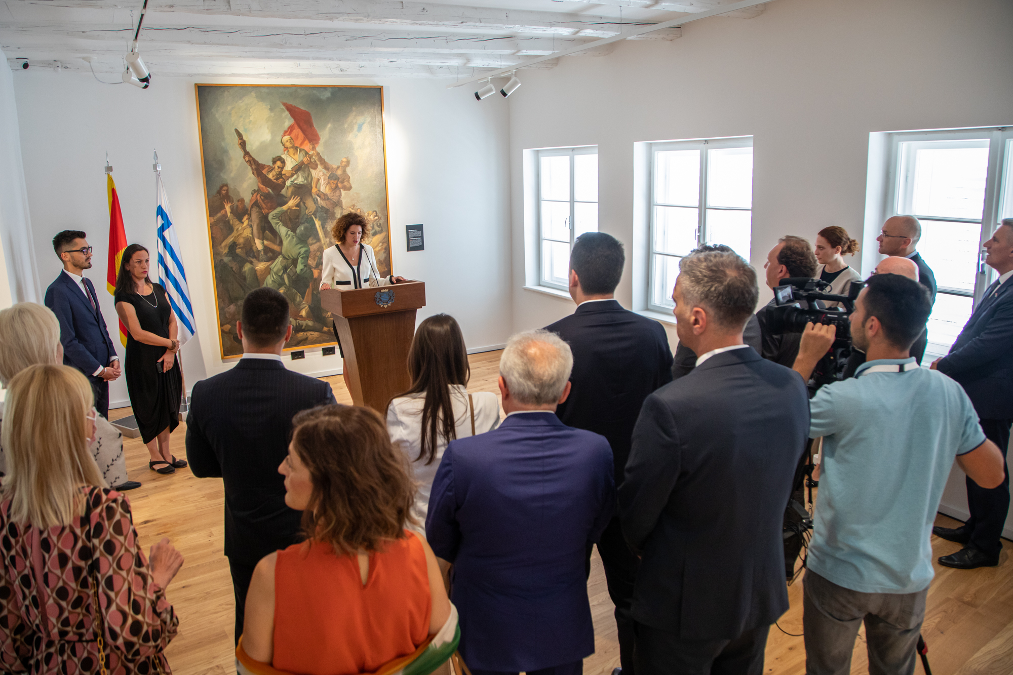 U Kuslevovoj kući otvorena izložba "Između fašizma i antifašizma: u 11 činova"