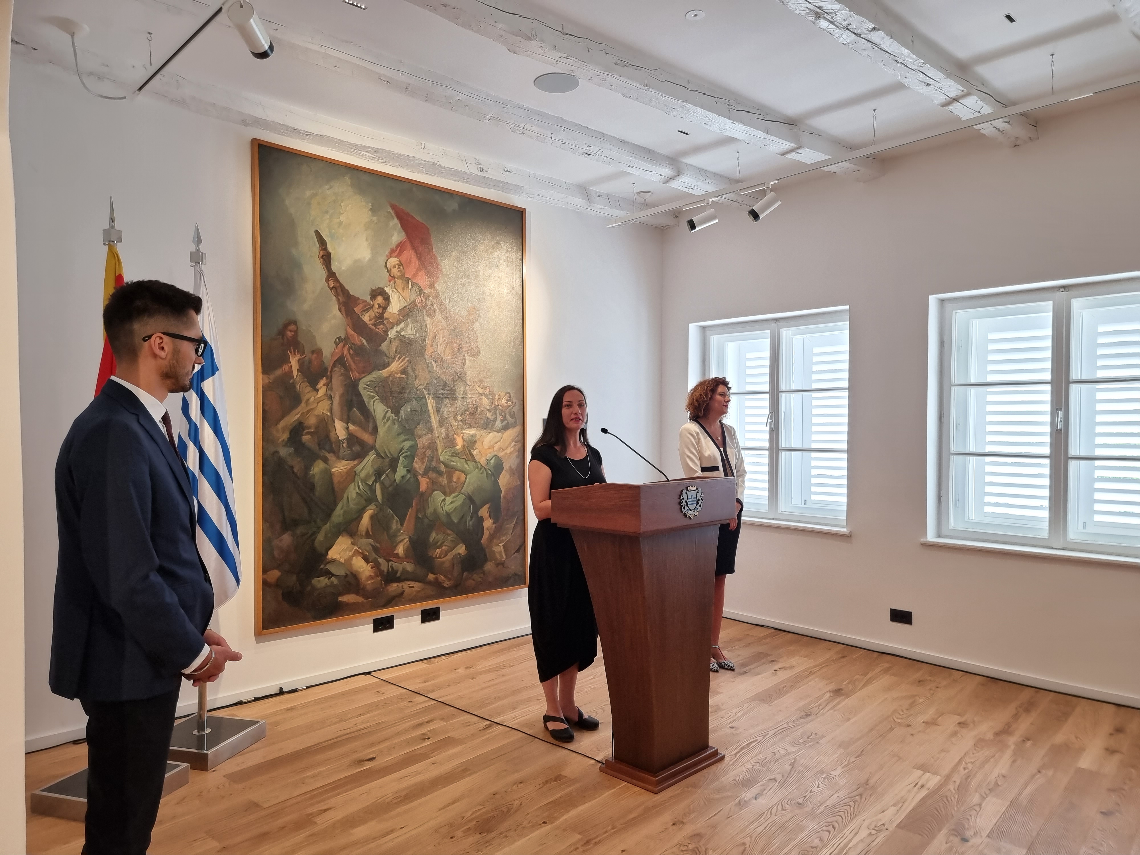 U Kuslevovoj kući otvorena izložba "Između fašizma i antifašizma: u 11 činova"