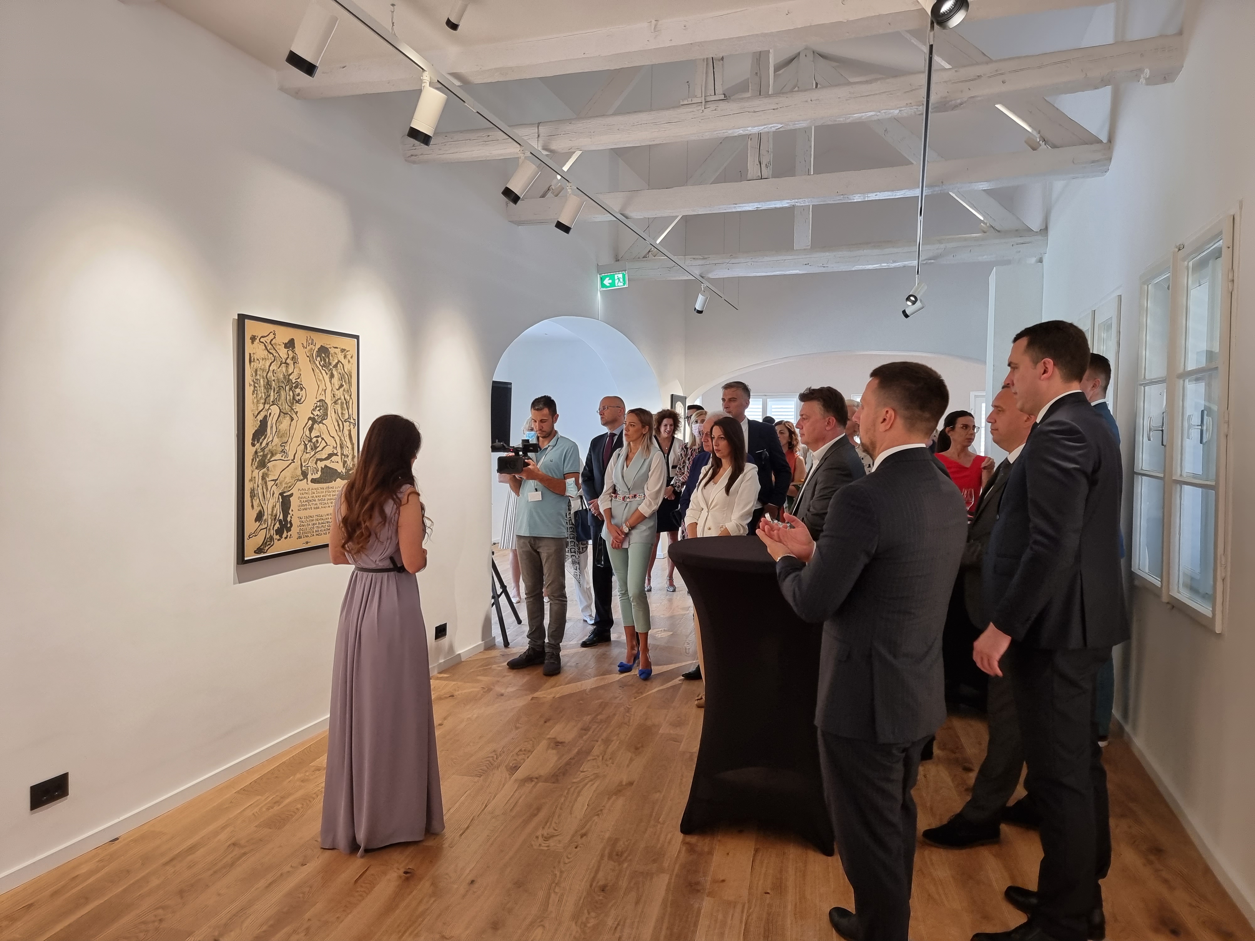 U Kuslevovoj kući otvorena izložba "Između fašizma i antifašizma: u 11 činova"