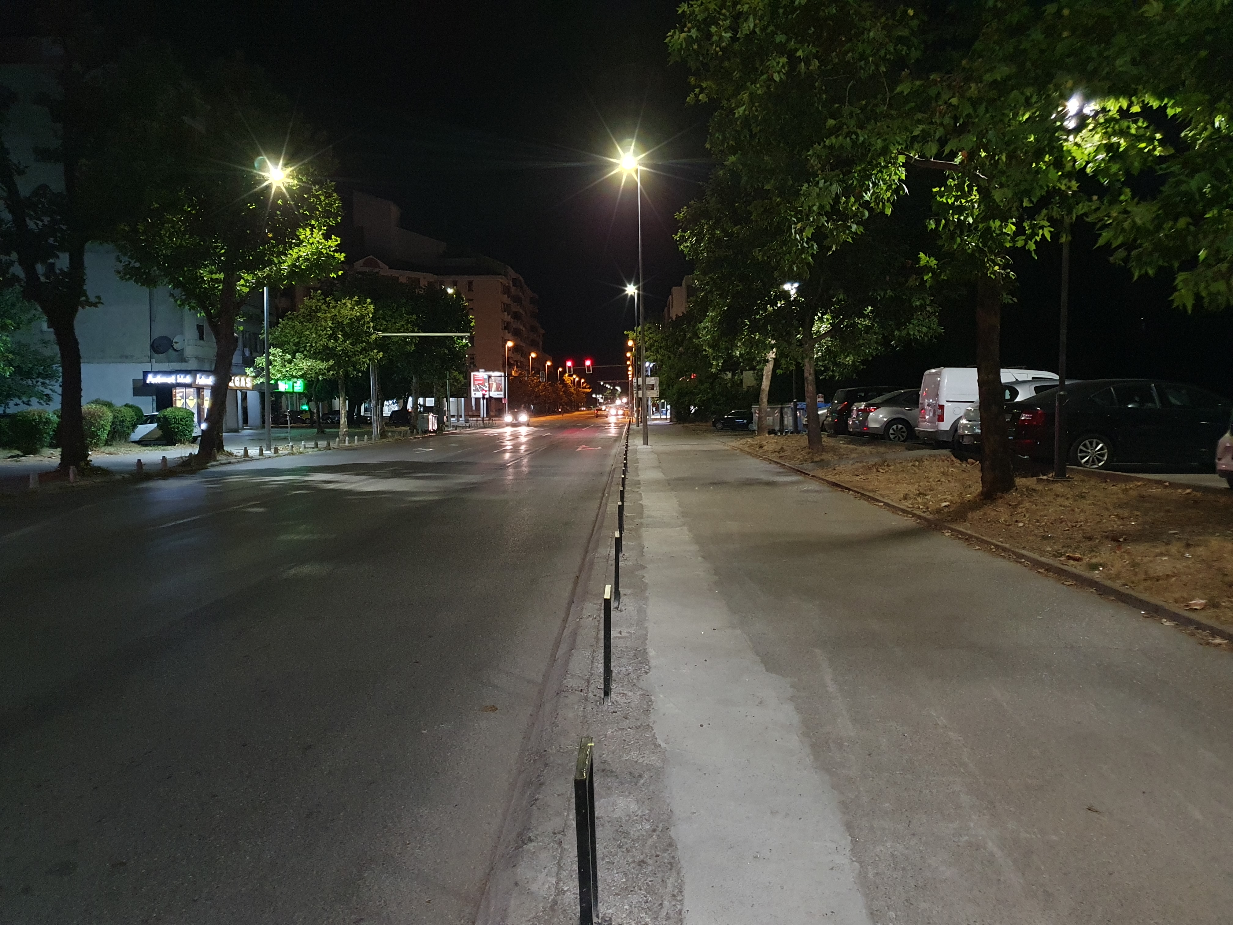 Nova LED rasvjeta; Pored bezbjednosne i estetske funkcije, postiže se i značajna ušteda u potrošnji električne energije