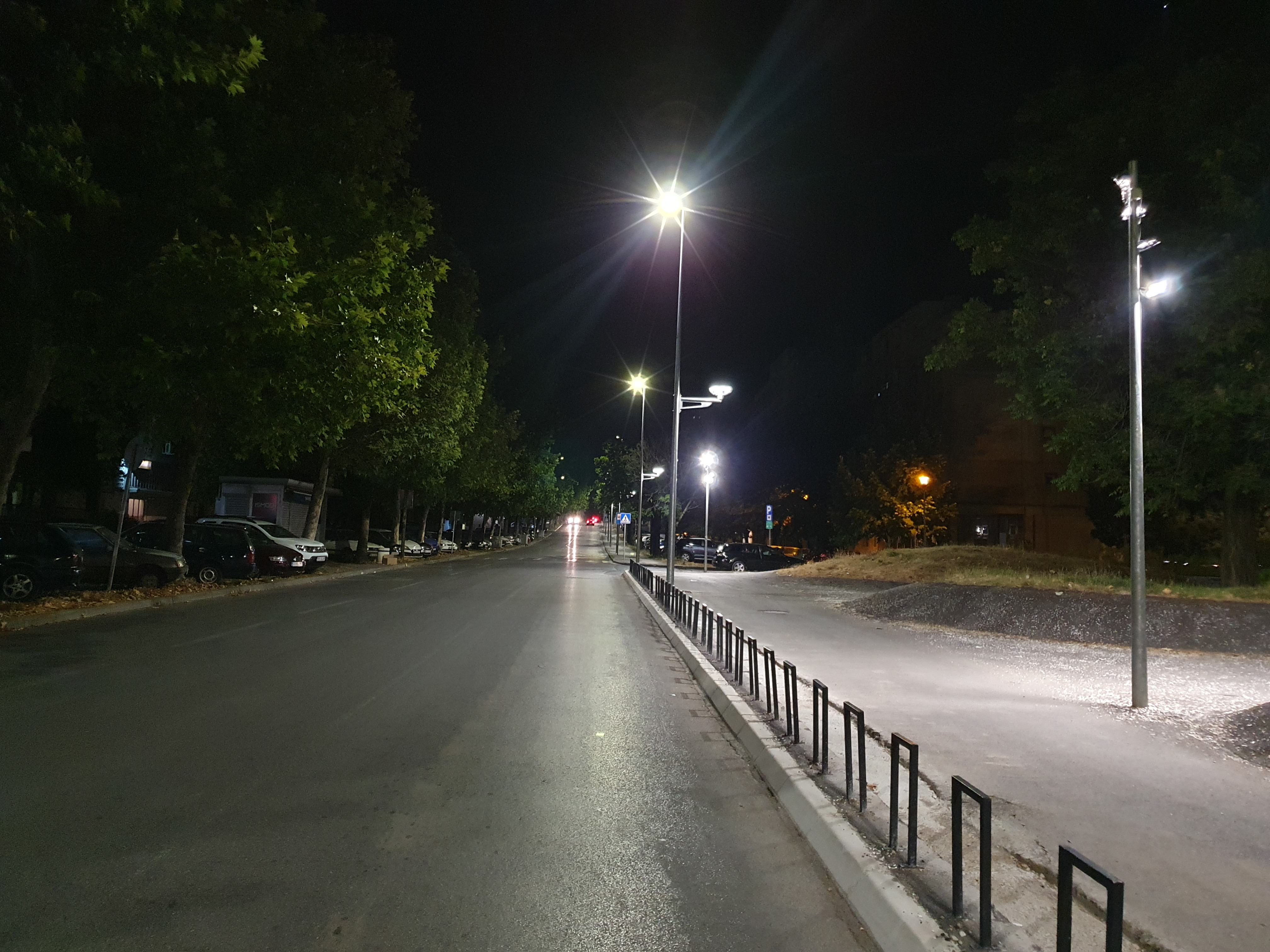 Nova LED rasvjeta; Pored bezbjednosne i estetske funkcije, postiže se i značajna ušteda u potrošnji električne energije