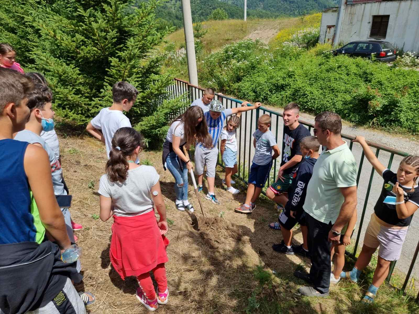 Zelenilo, Dječji savez i gorani u akciji ozelenjavanja Veruše