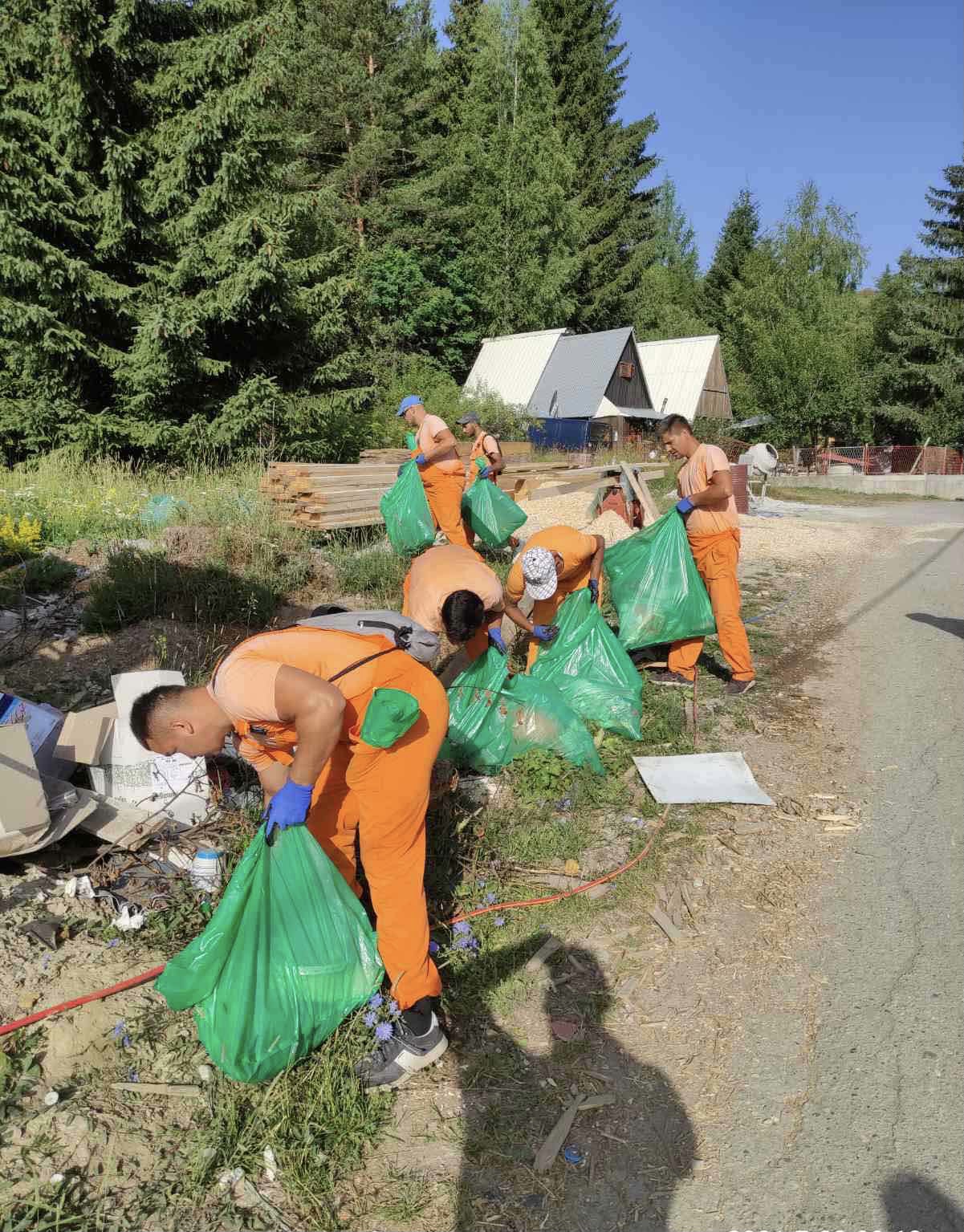 Ekipe Čistoće u akciji čišćenja na Veruši