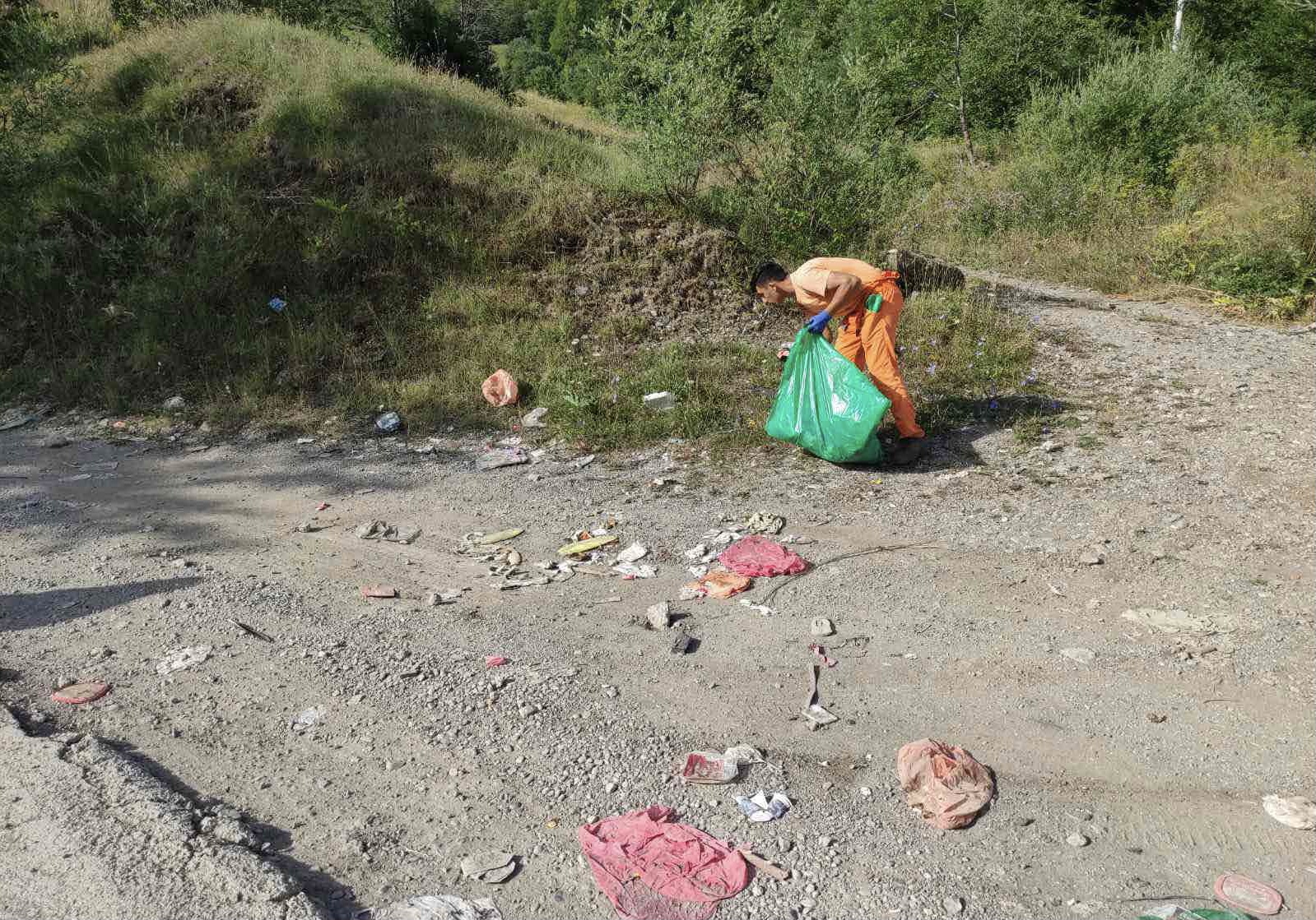 Ekipe Čistoće u akciji čišćenja na Veruši