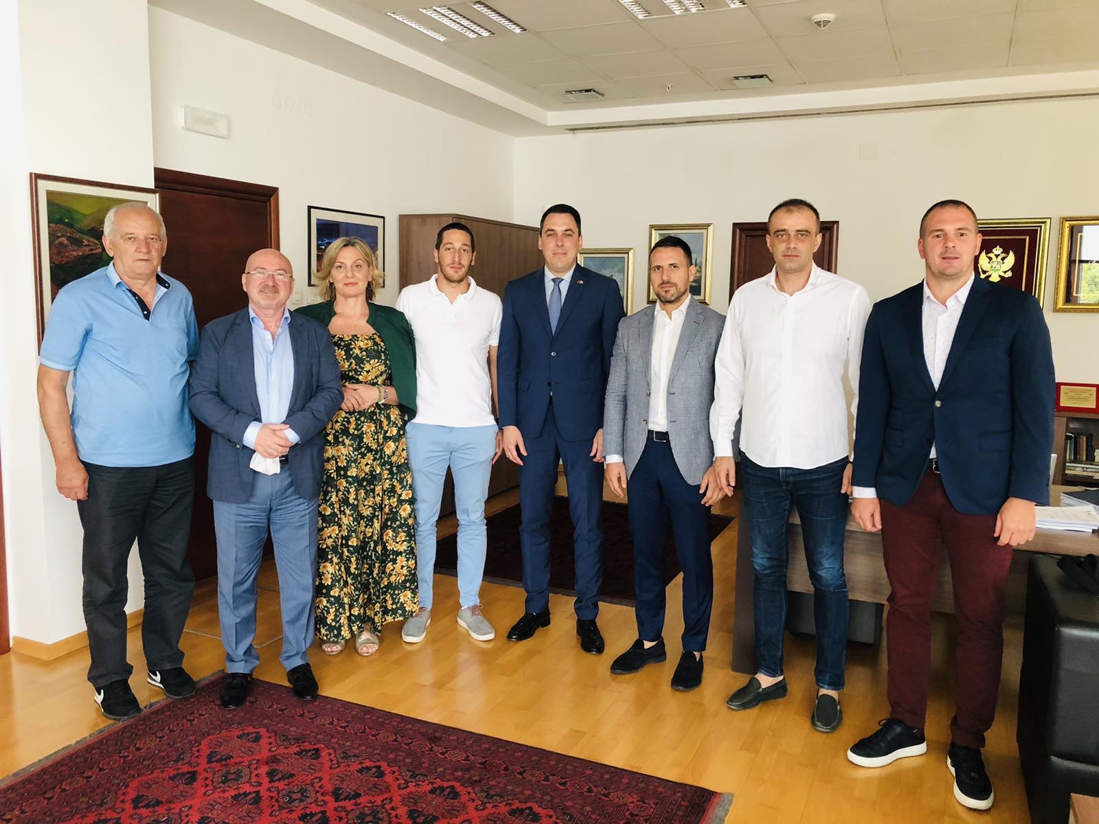 Glavni grad će podržati dalji razvoj muškog Rukometnog kluba "Budućnost"