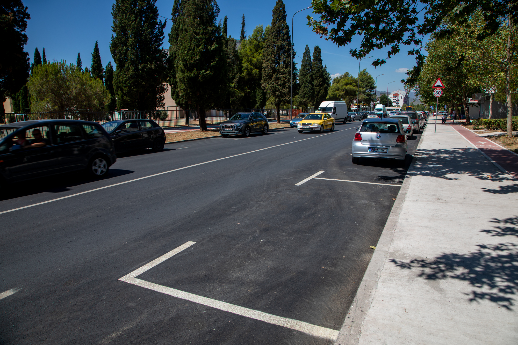 Jedna od najznačajnijih saobraćajnica na Zabjelu dobila novi izgled