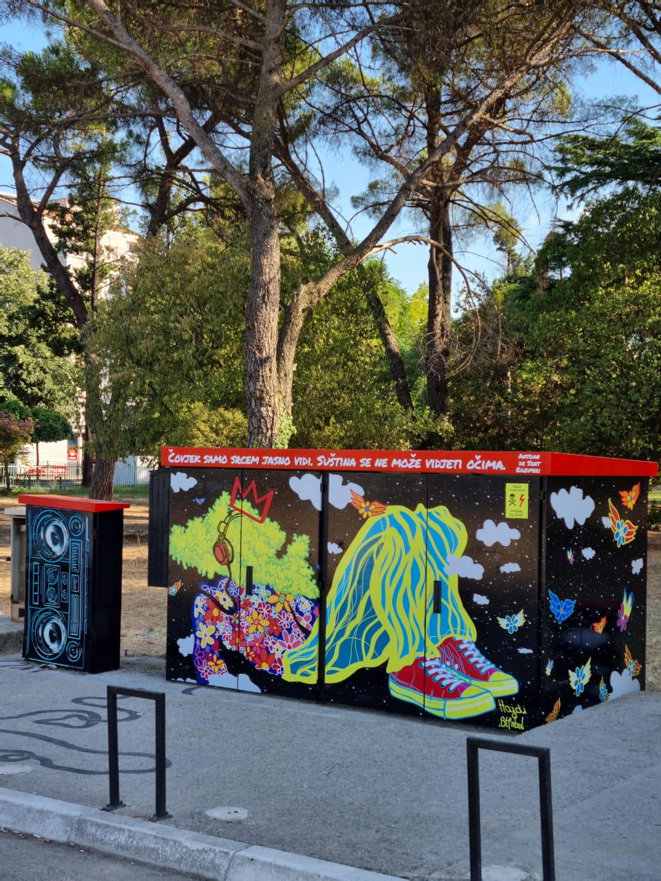 Trafostanica kao slikarsko platno uljepšala podgorički kvart