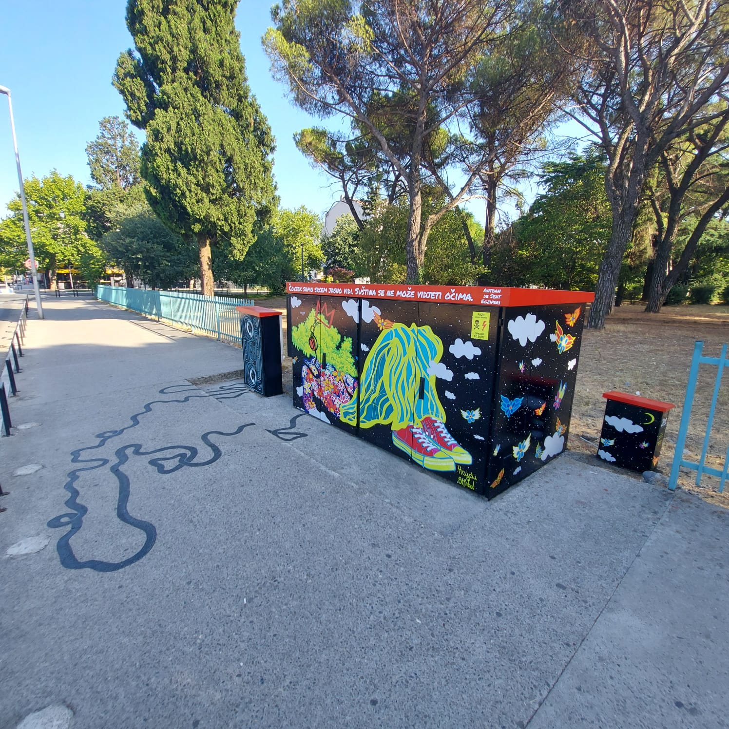 Trafostanica kao slikarsko platno uljepšala podgorički kvart