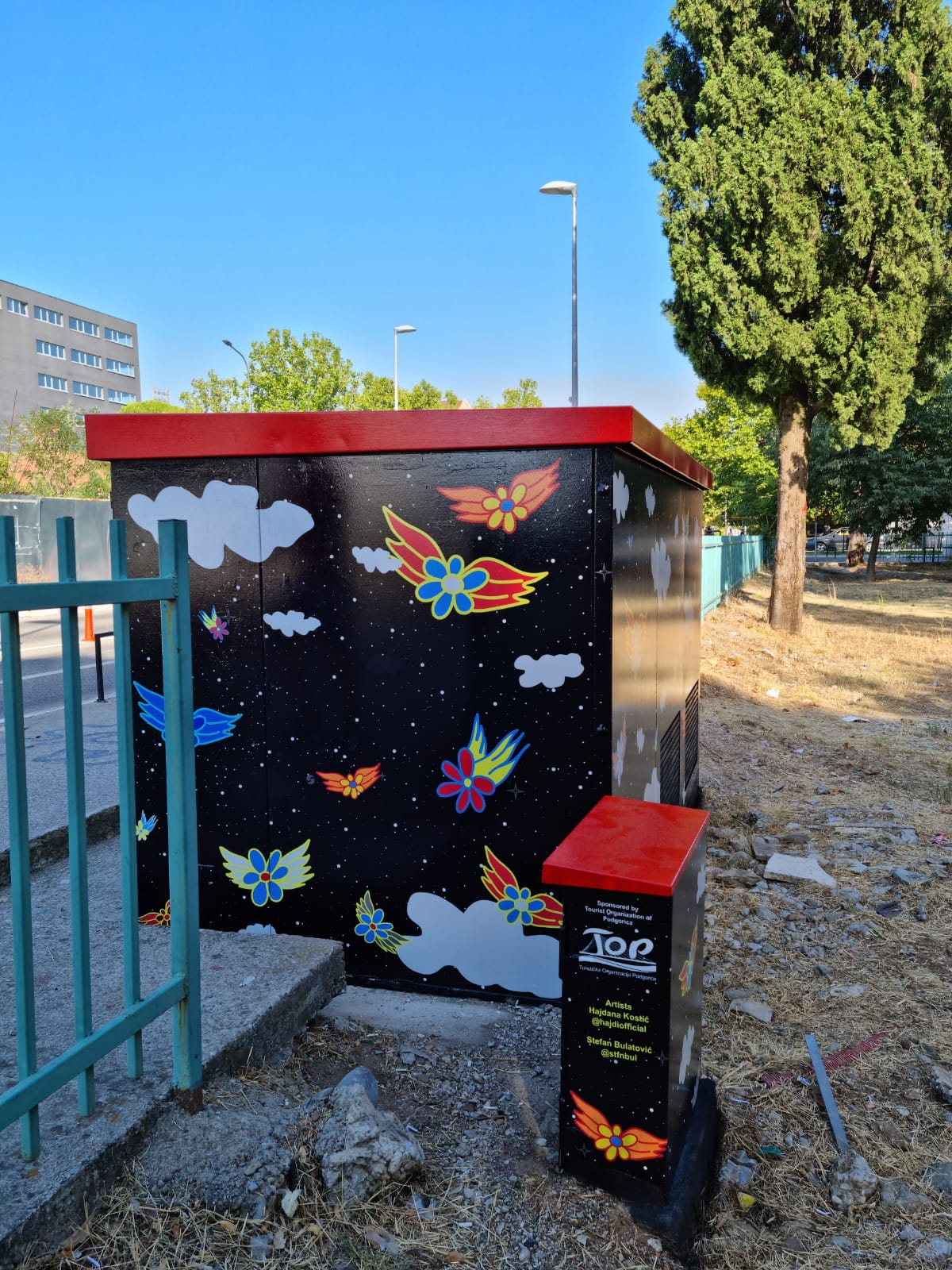 Trafostanica kao slikarsko platno uljepšala podgorički kvart