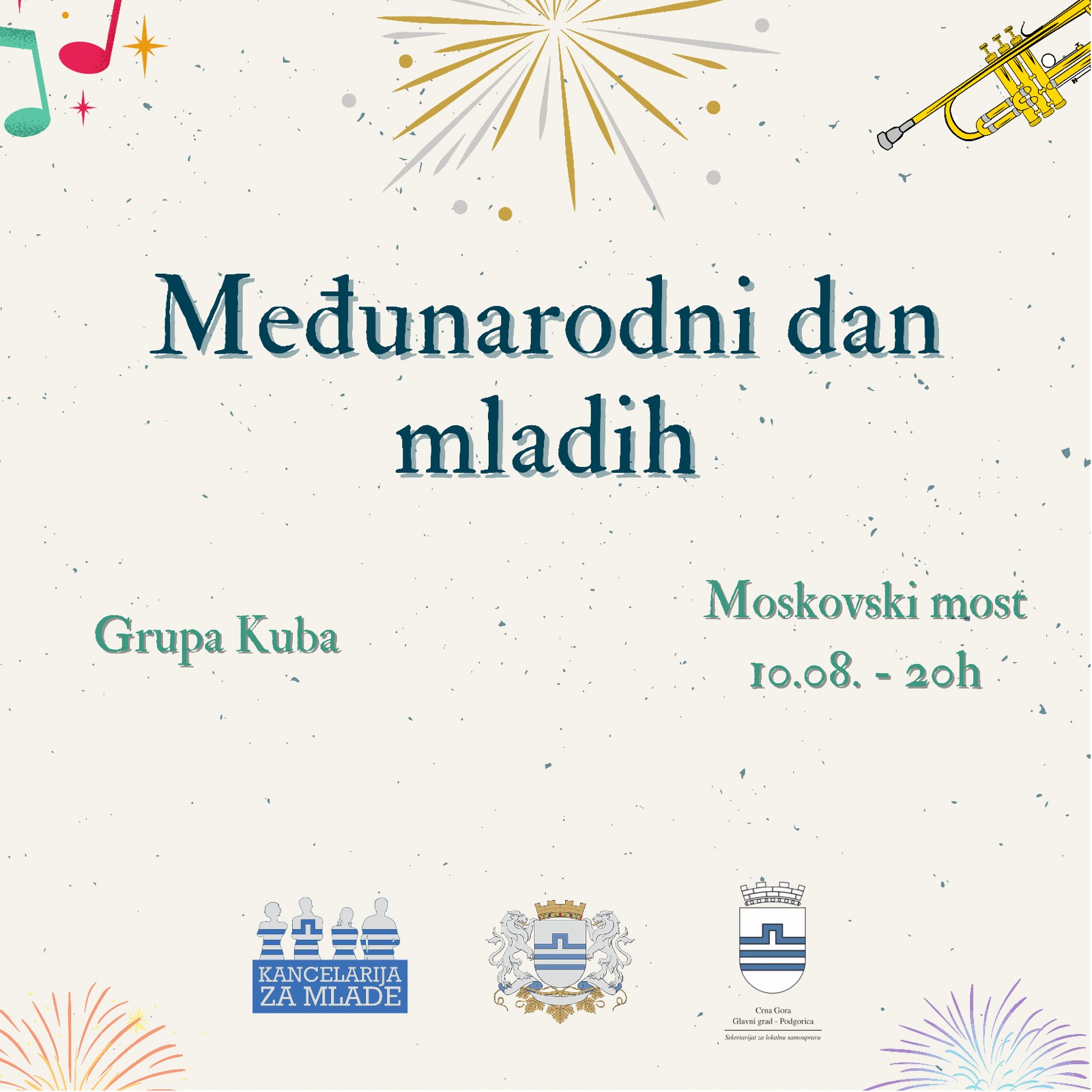 Svirka grupe „Kuba“ u susret Međunarodnom danu mladih