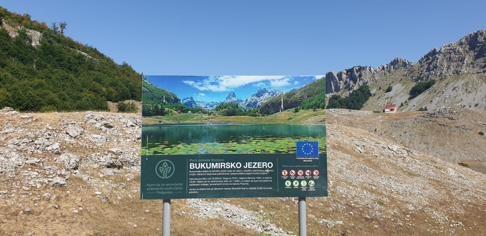 Postavljena saobraćajna signalizacija i info table za Park prirode Komovi