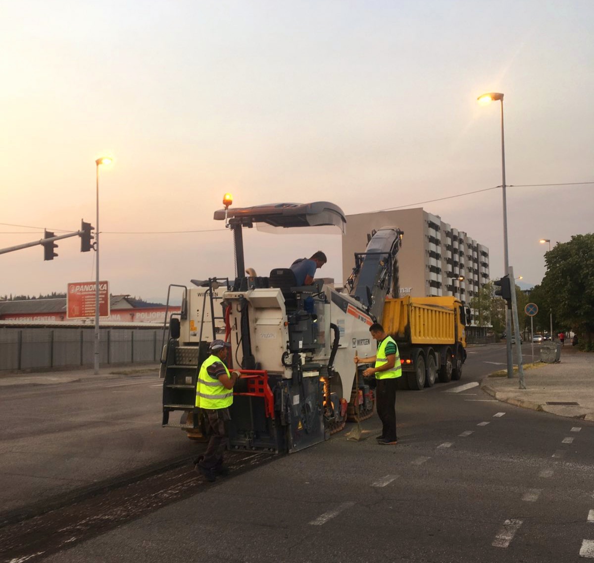 Počeli radovi na sanaciji Ulice 4. jula na Zabjelu