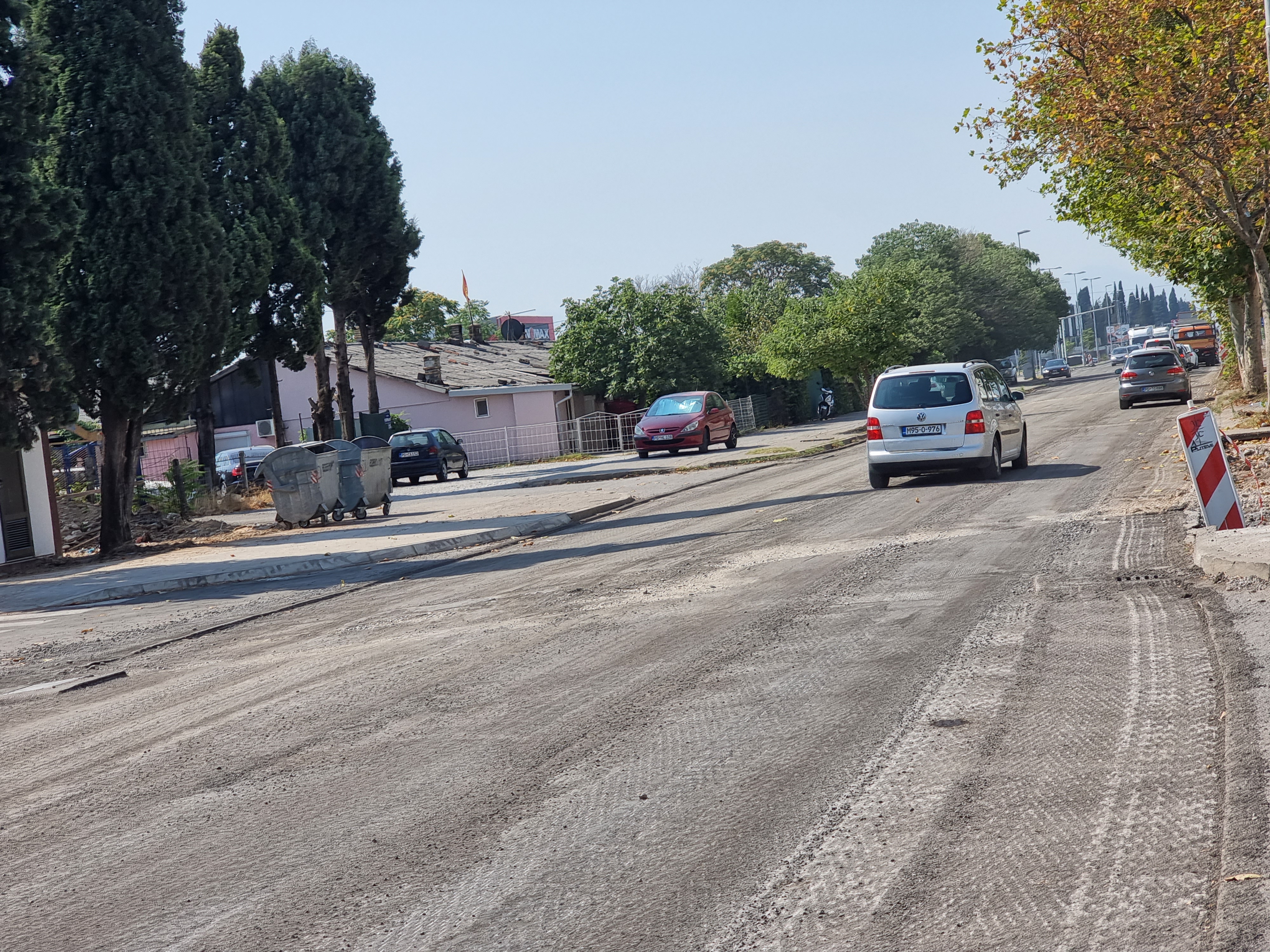 Počeli radovi na sanaciji Ulice 4. jula na Zabjelu