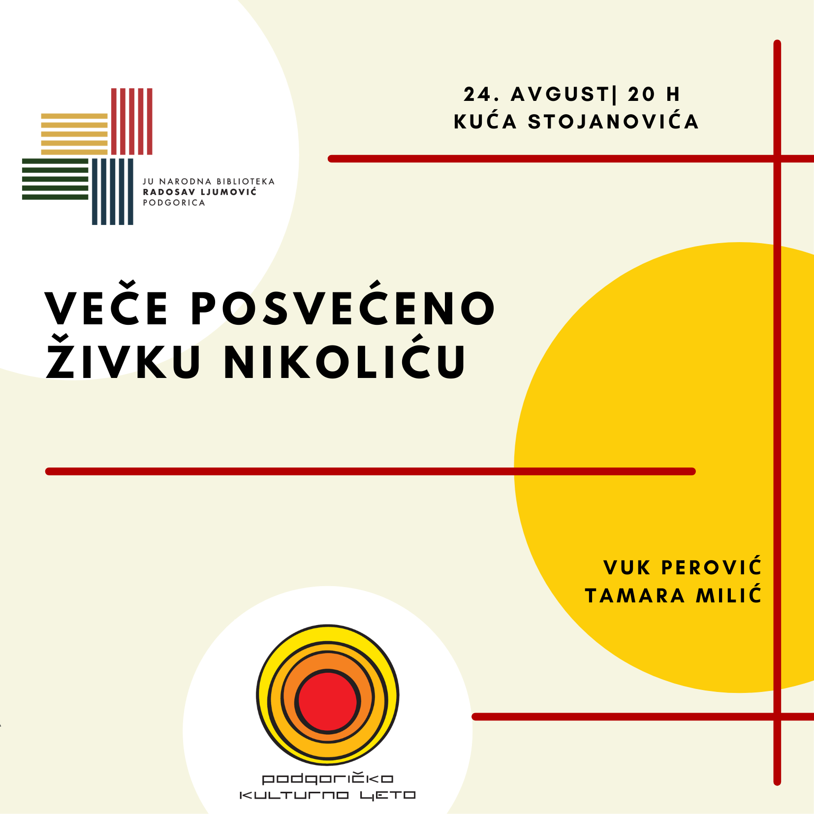 Veče posvećeno Živku Nikoliću u Kući Stojanovića