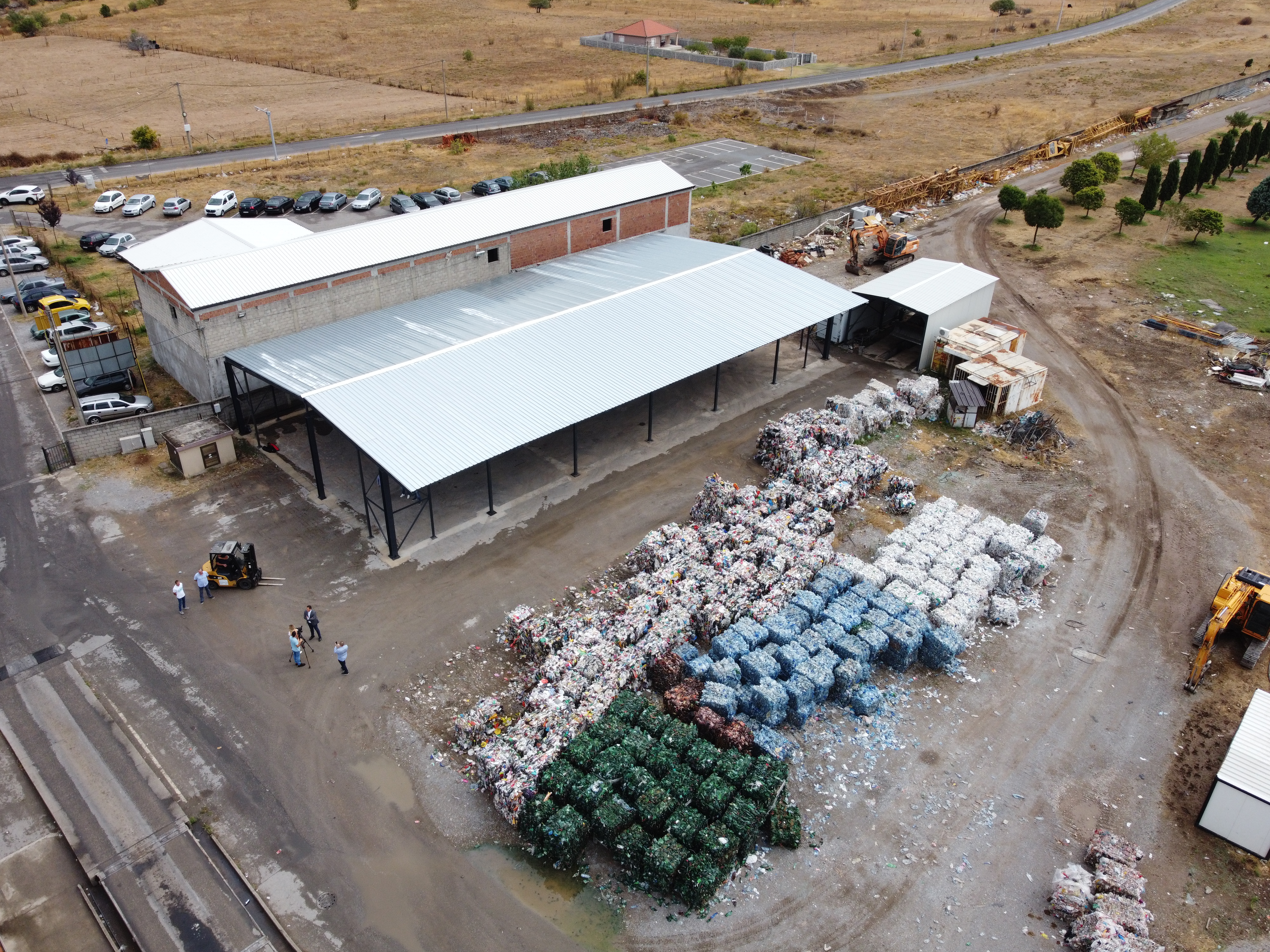 U funkciji objekat za smještaj sekundarnih sirovina na deponiji "Livade"