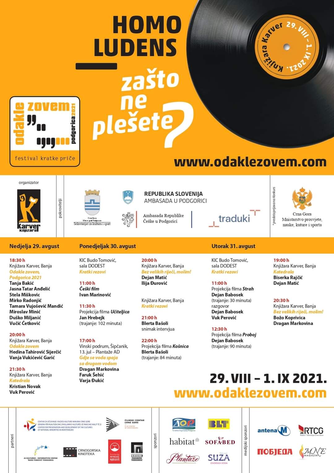 Trinaesti međunarodni književni festival "Odakle zovem?"