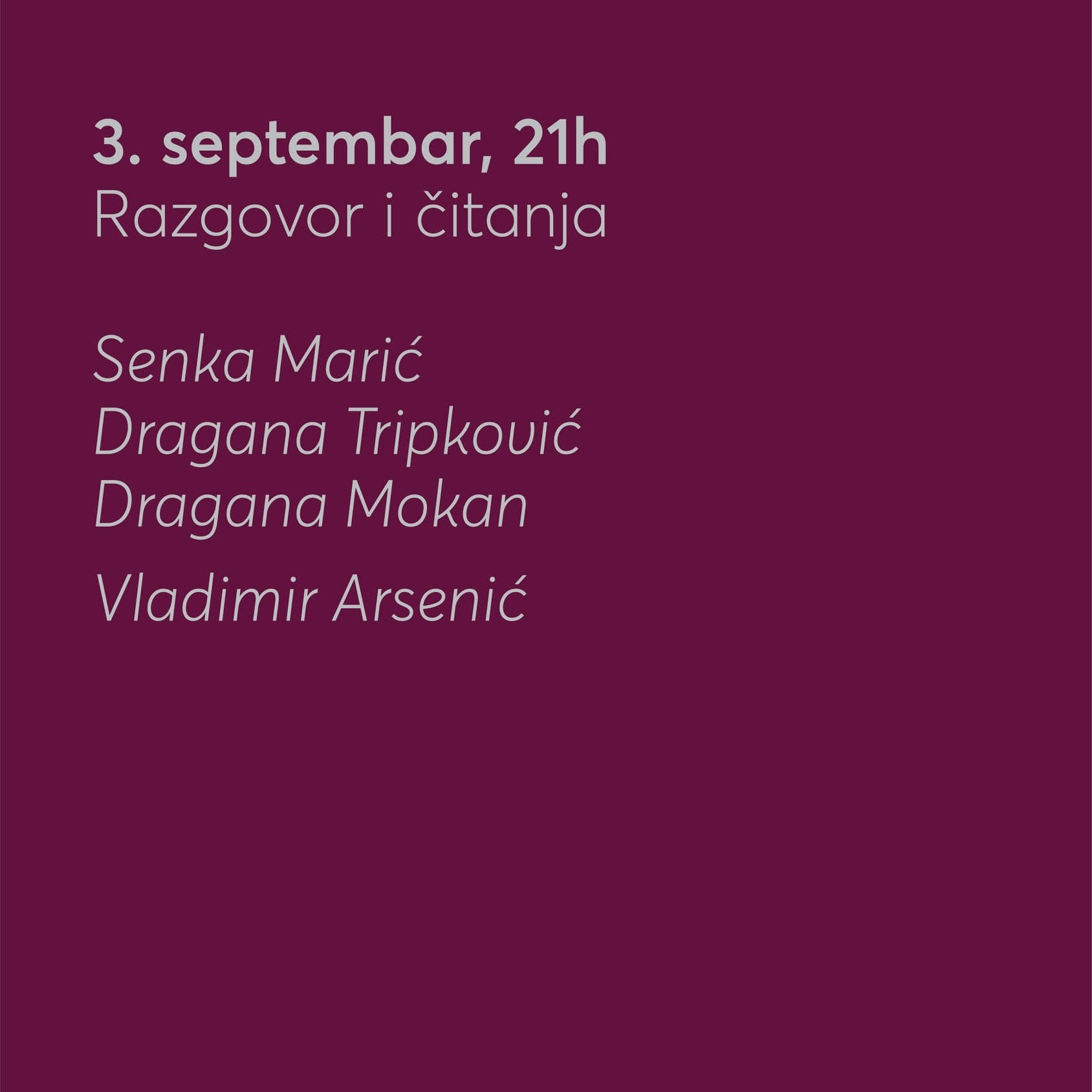 Počinje peto izdanje regionalnog književnog festivala LiTeritorije: „Autorke u fokusu"