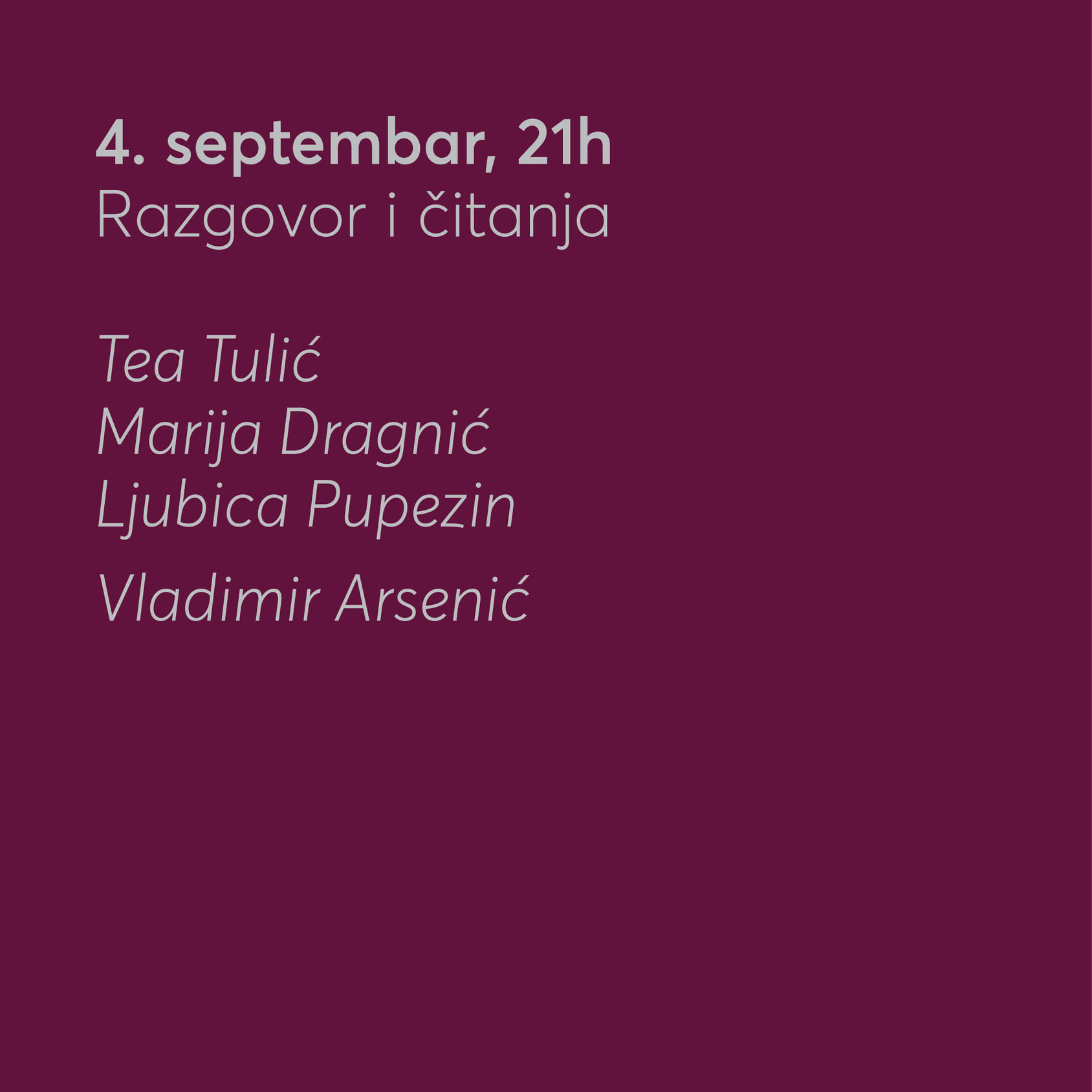 Počinje peto izdanje regionalnog književnog festivala LiTeritorije: „Autorke u fokusu"