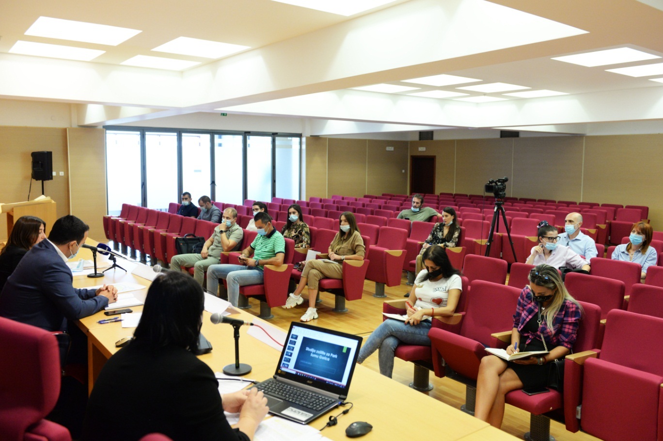 Održana centralna Javna rasprava o Nacrtu odluke o proglašenju spomenika prirode „Park šuma Gorica“