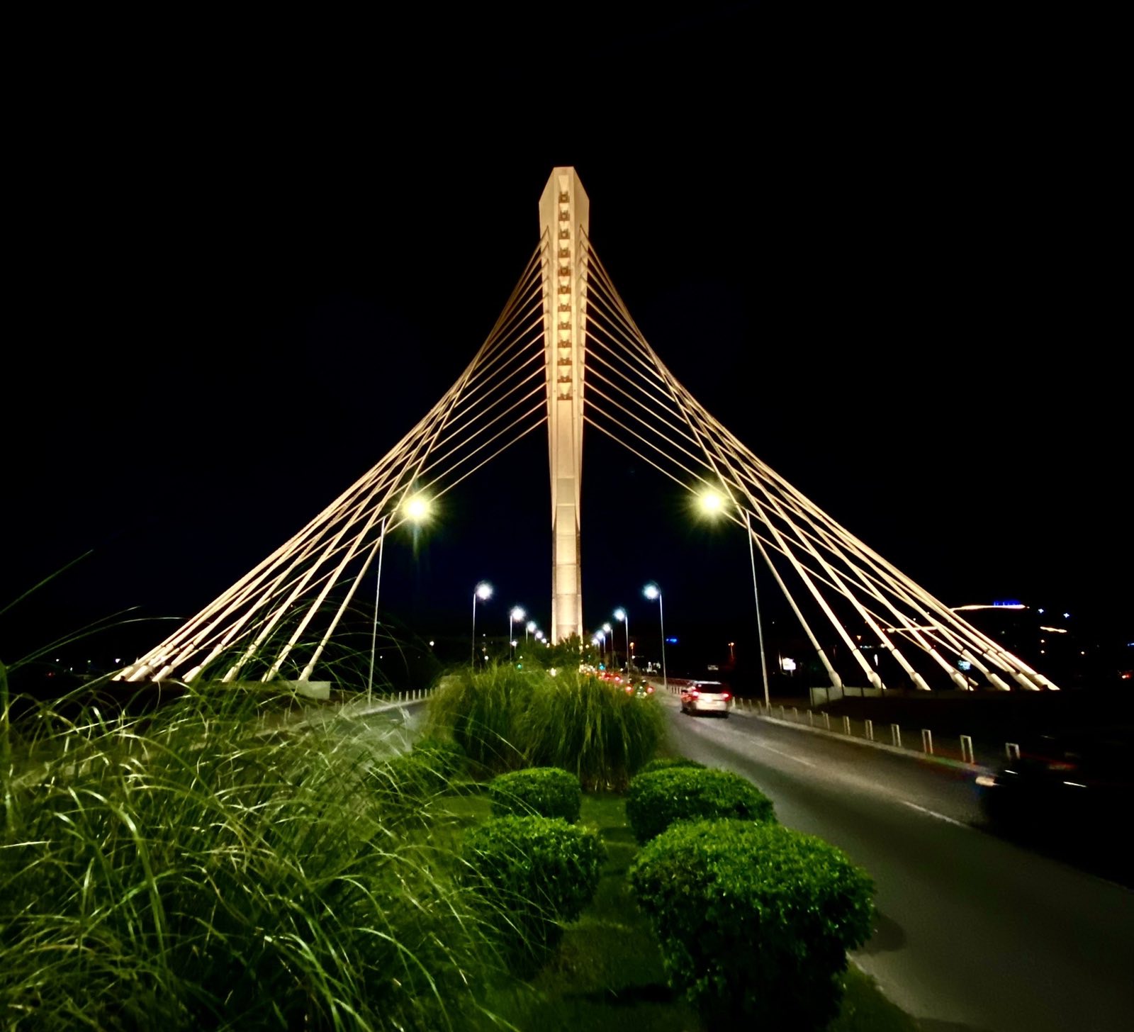 U znak podrške djeci oboljeloj od karcinoma most Milenijum u zlatnim bojama