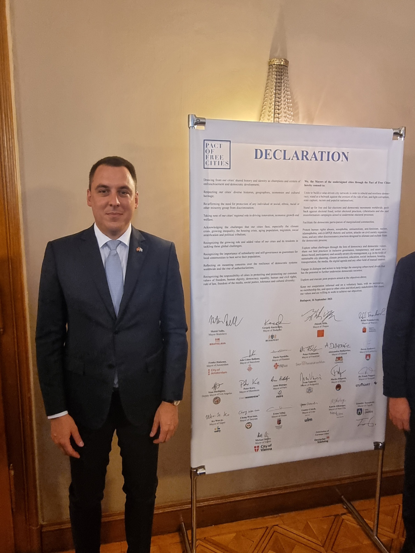 Podgorica pristupila Paktu slobodnih gradova