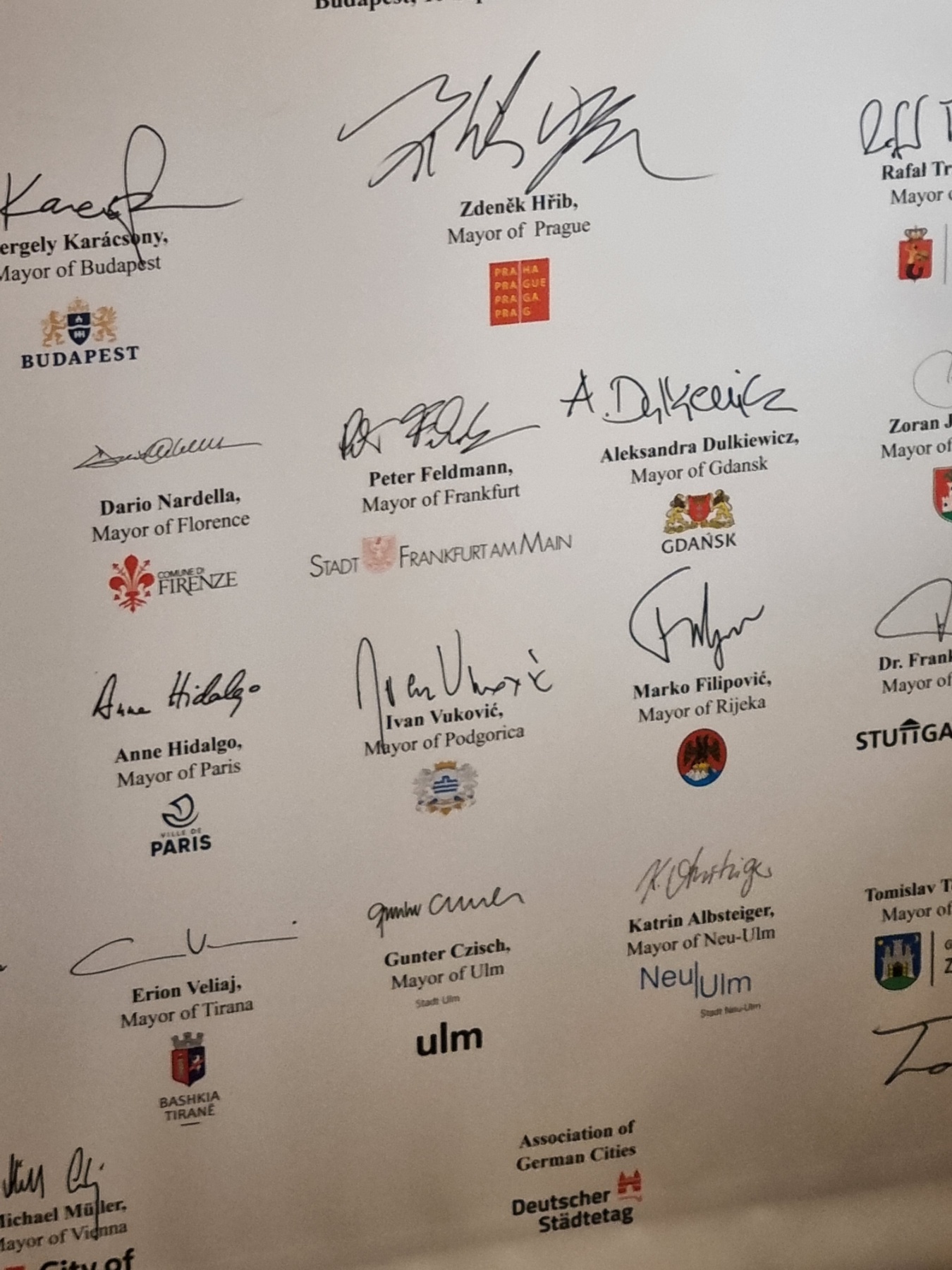 Podgorica pristupila Paktu slobodnih gradova