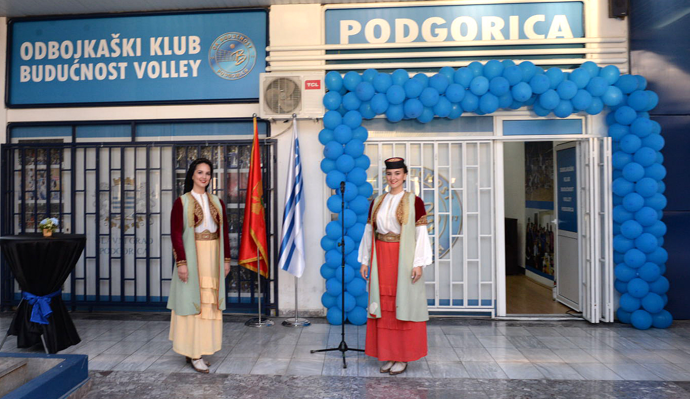 Odbojkaški klub Budućnost u novom (starom) prostoru: Neka točak uspjeha krene sa ovog mjesta