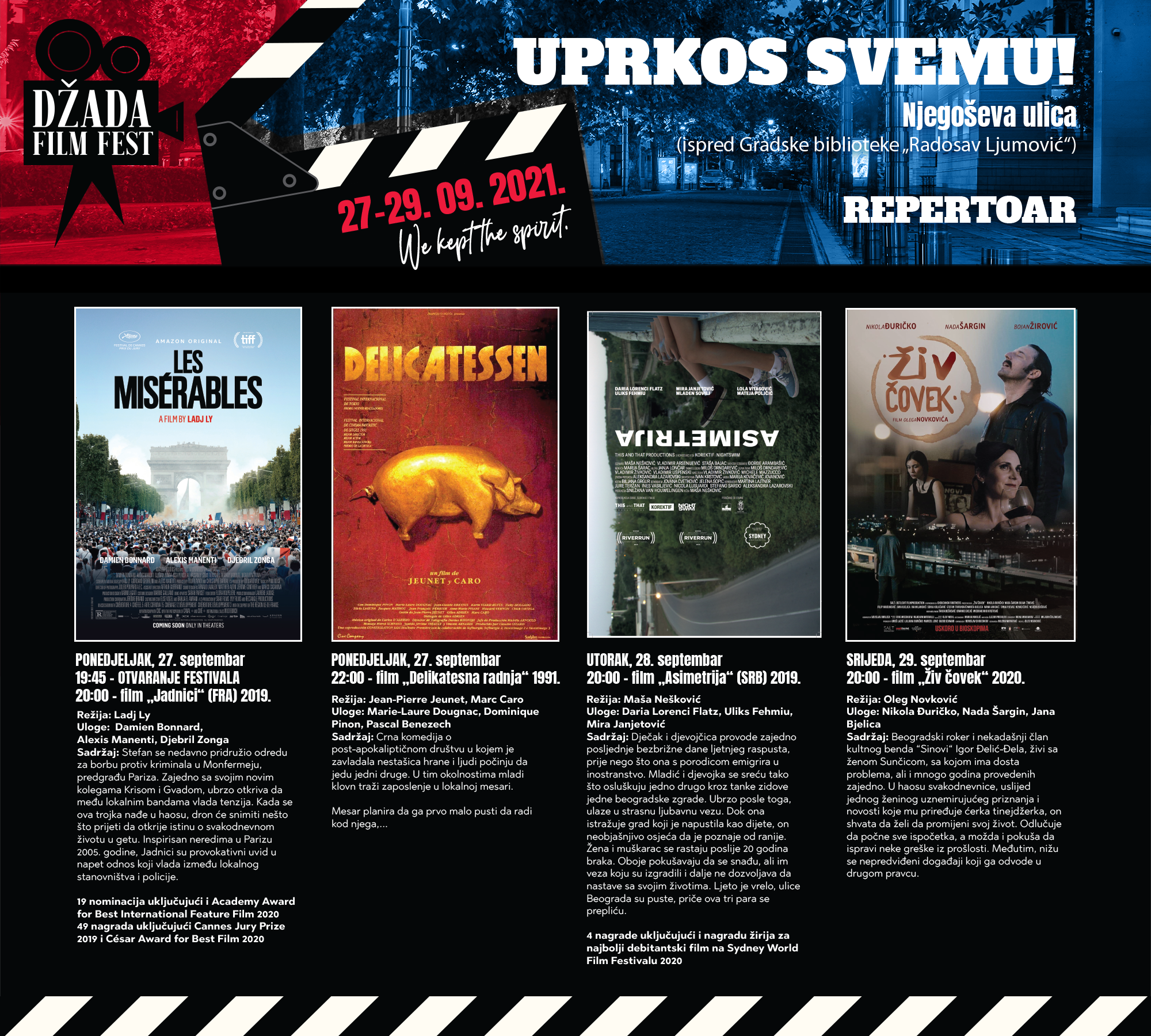 Počinje šesto izdanje Džada film festa