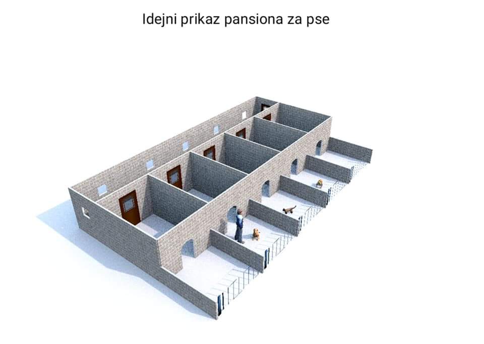 Podgorica uskoro dobija pansion za pse