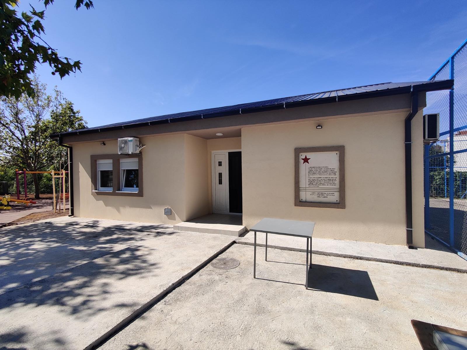 Završeno uređenje objekta MZ "Masline" i temeljna rekonstrukcija dječijeg igrališta