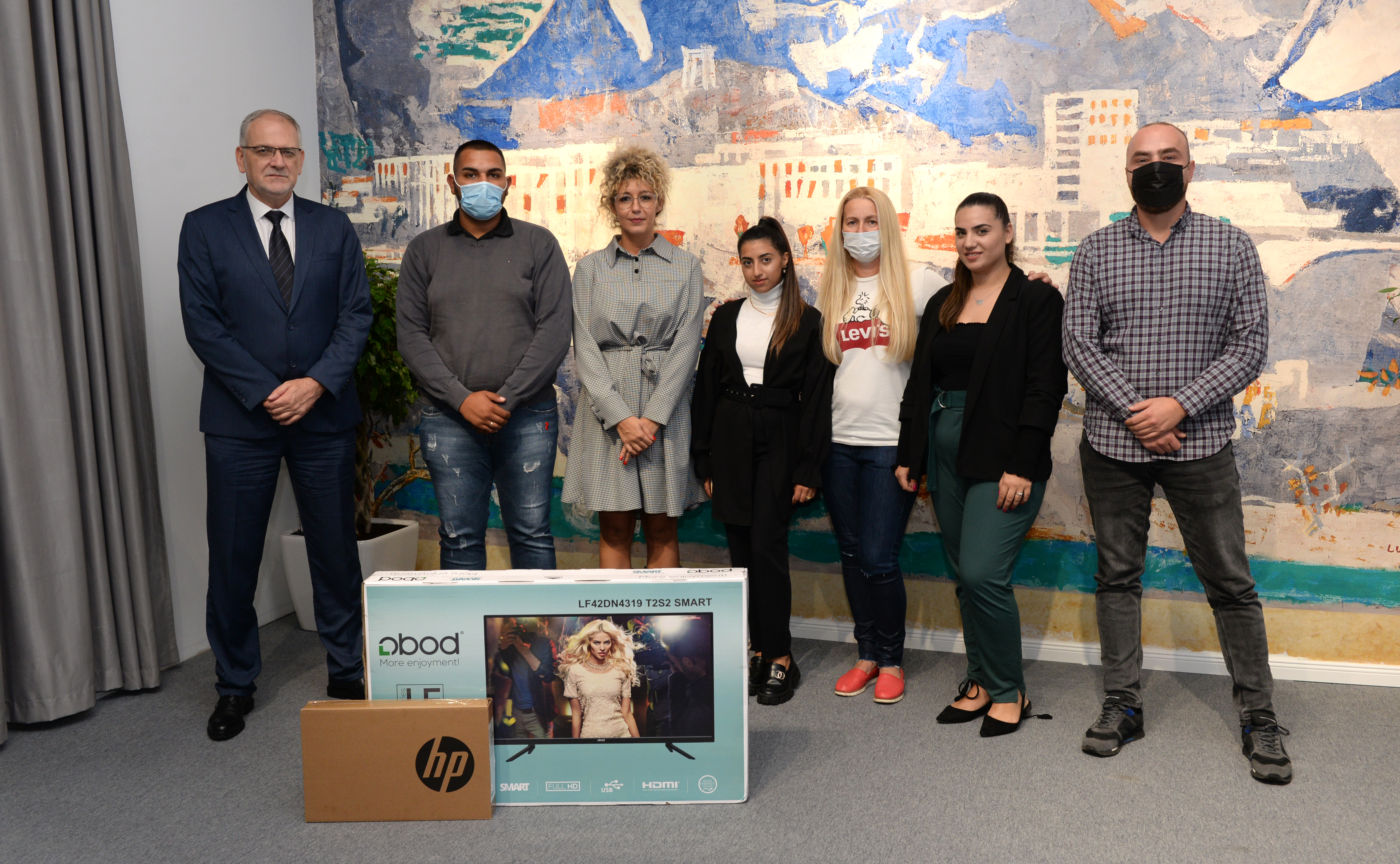 Donacija kompanije SBBET uručena Sekretarijatu za socijalno staranje